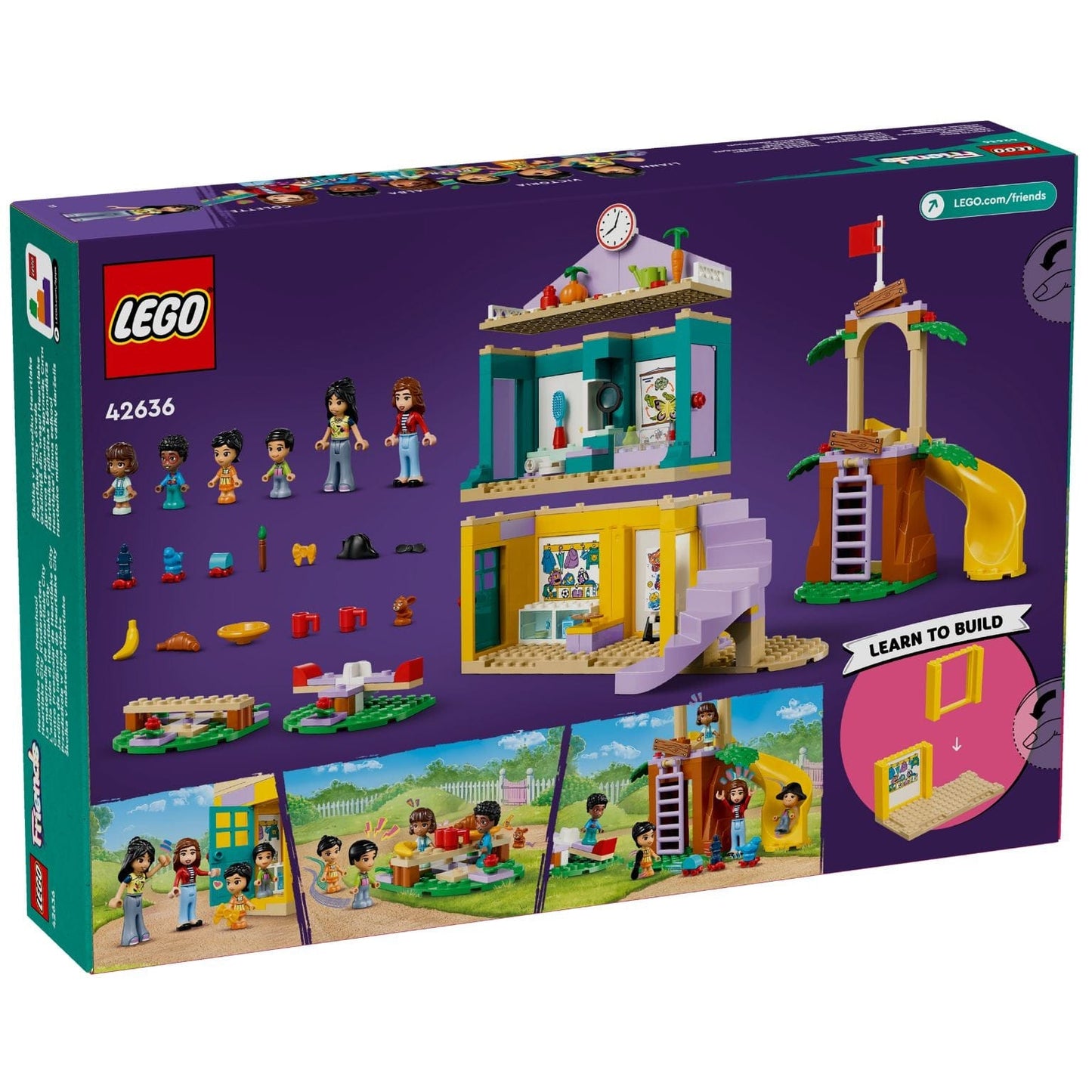 Apresentamos Lego Friends - Jardim de Infância de Heartlake City com o SKU 664263624 recomendado para + 4 anos