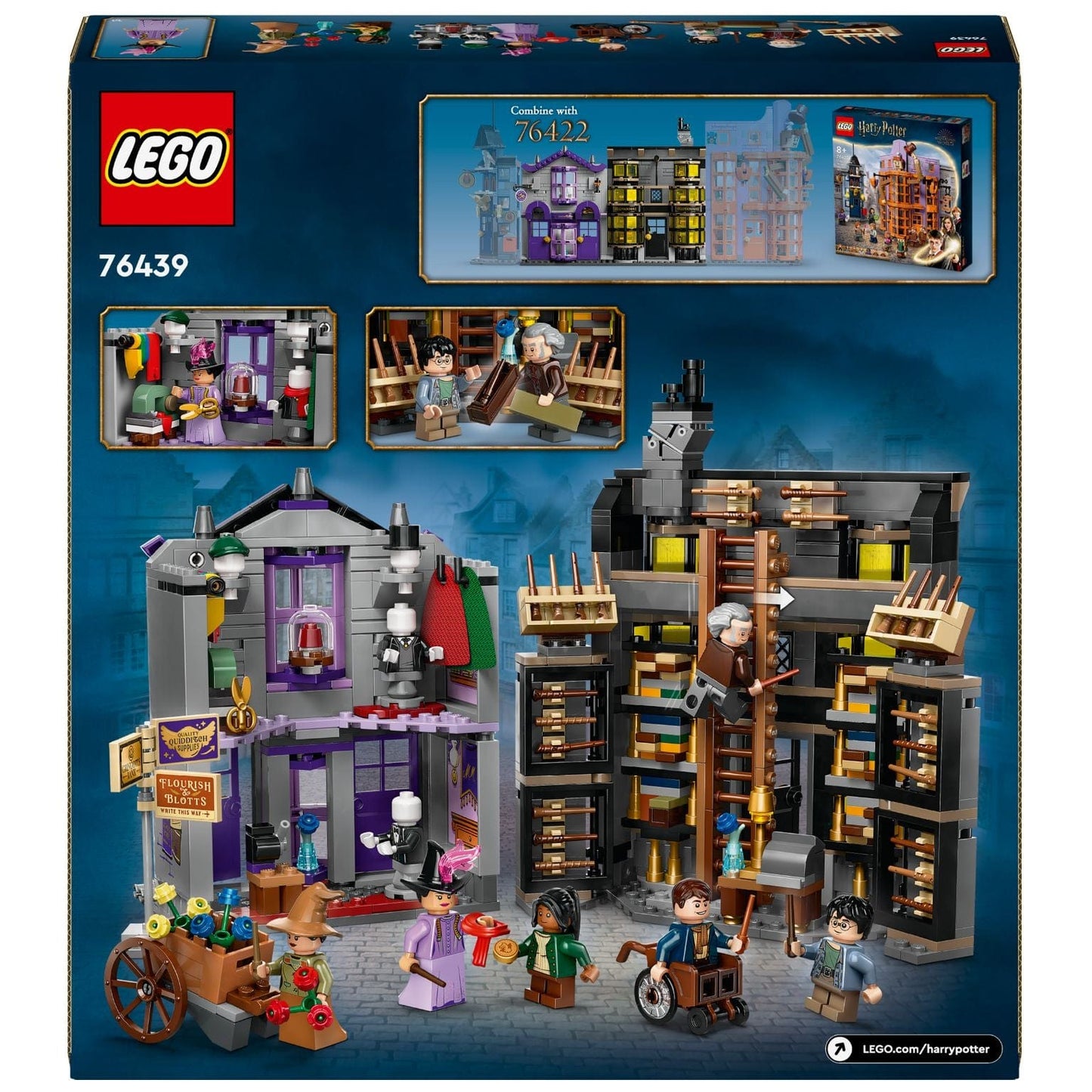 Apresentamos Lego Harry Potter Ollivanders e Capas de Madam Malkin com o SKU 667643925 recomendado para + 8 anos