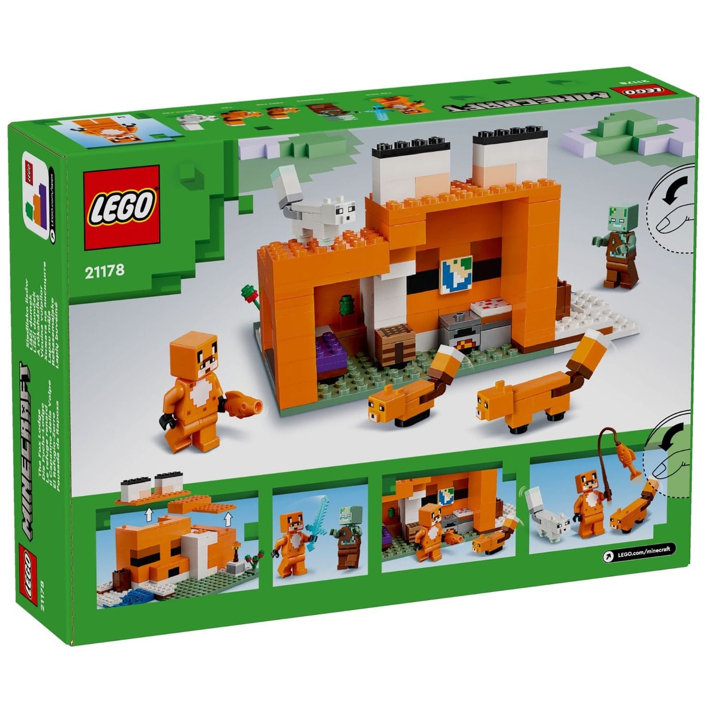 Apresentamos Lego Minecraft - Pousada da Raposa com o SKU 662117824 recomendado para + 8 anos