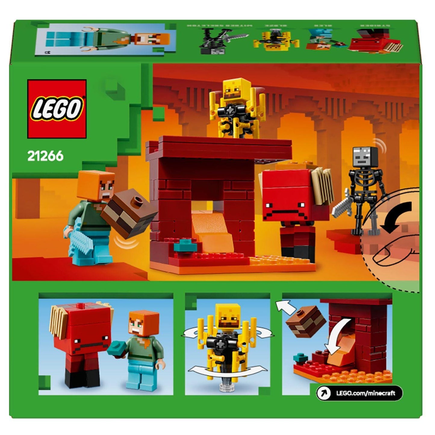 Apresentamos Lego Minecraft - A Batalha da Lava do Nether com o SKU 662126625 recomendado para Lego