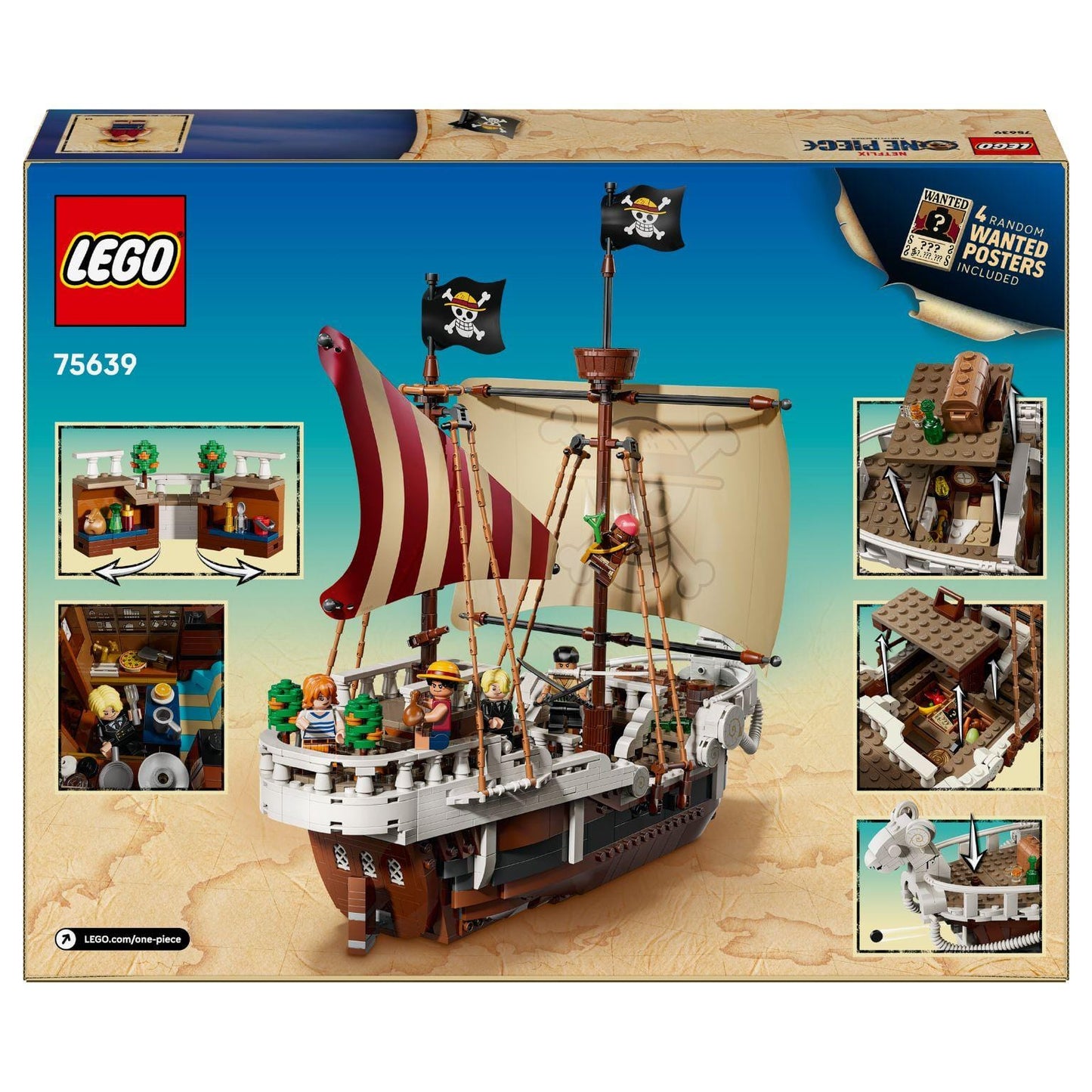 Apresentamos Lego One Piece - O Navio Pirata Going Merry com o SKU 667563925 recomendado para + 10 anos