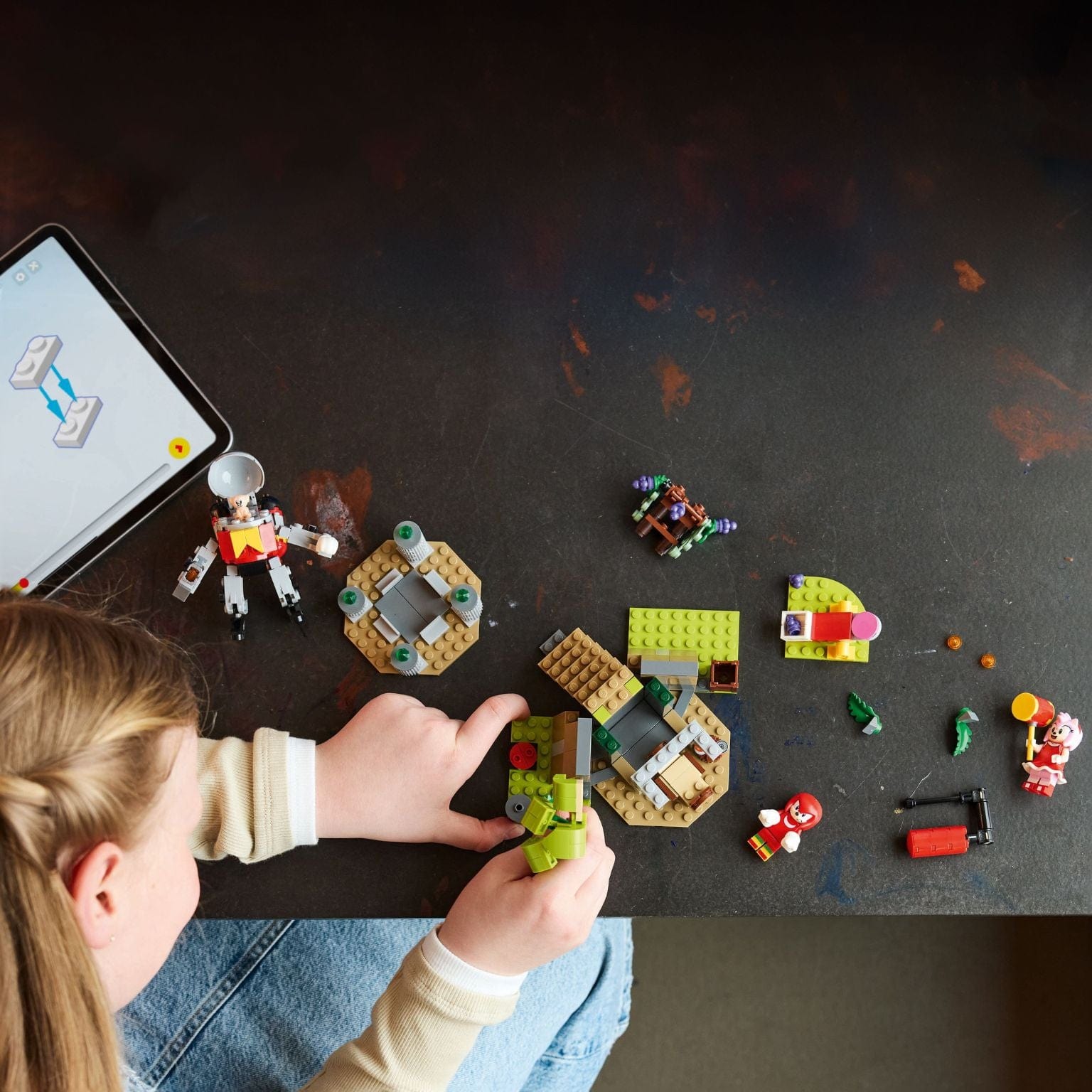 Apresentamos Lego Sonic - Knuckles e o Santuário da Esmeralda Mestre com o SKU 667699824 recomendado para + 8 anos