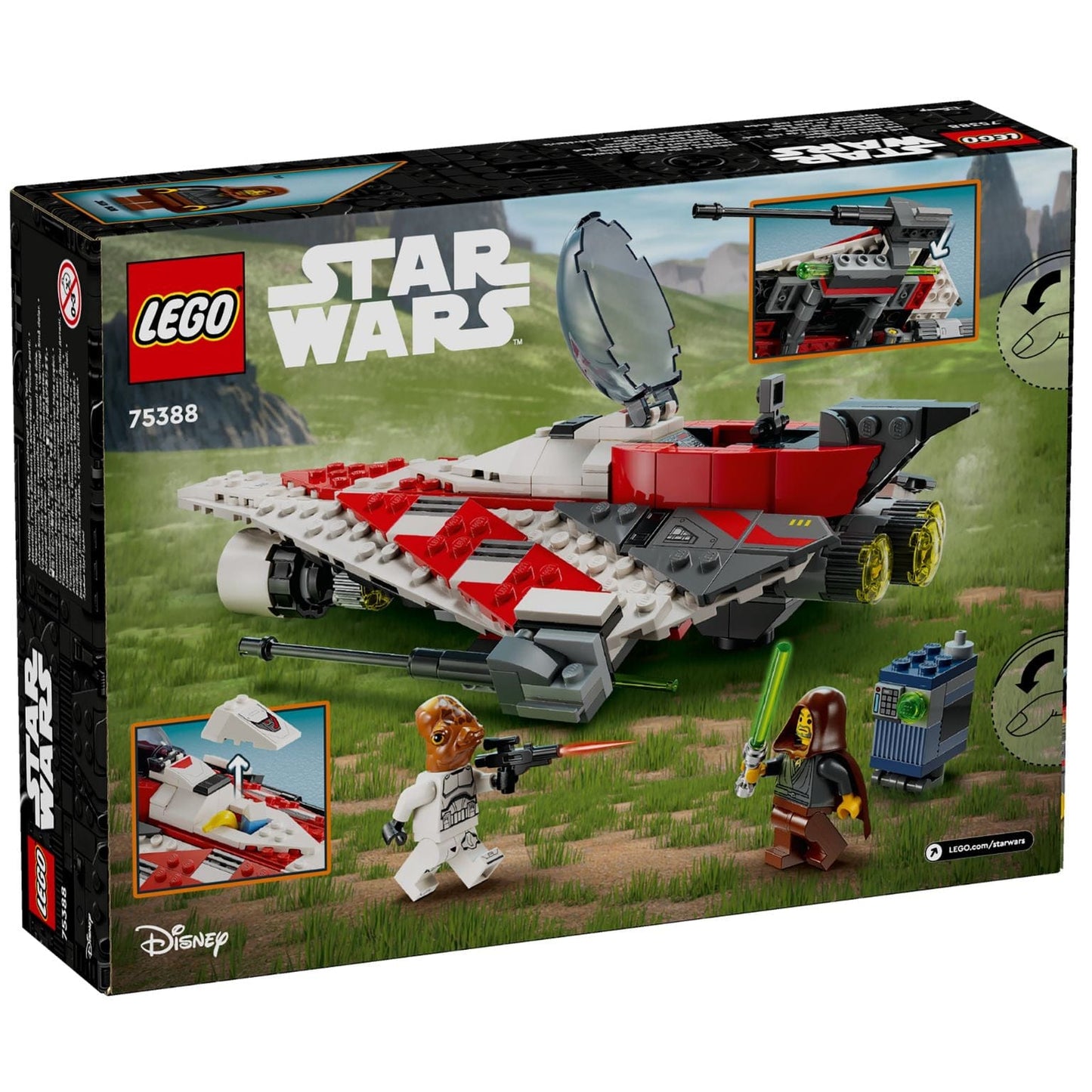 Apresentamos Lego Star Wars - Starfighter de Jedi Bob com o SKU 667538824 recomendado para + 8 anos