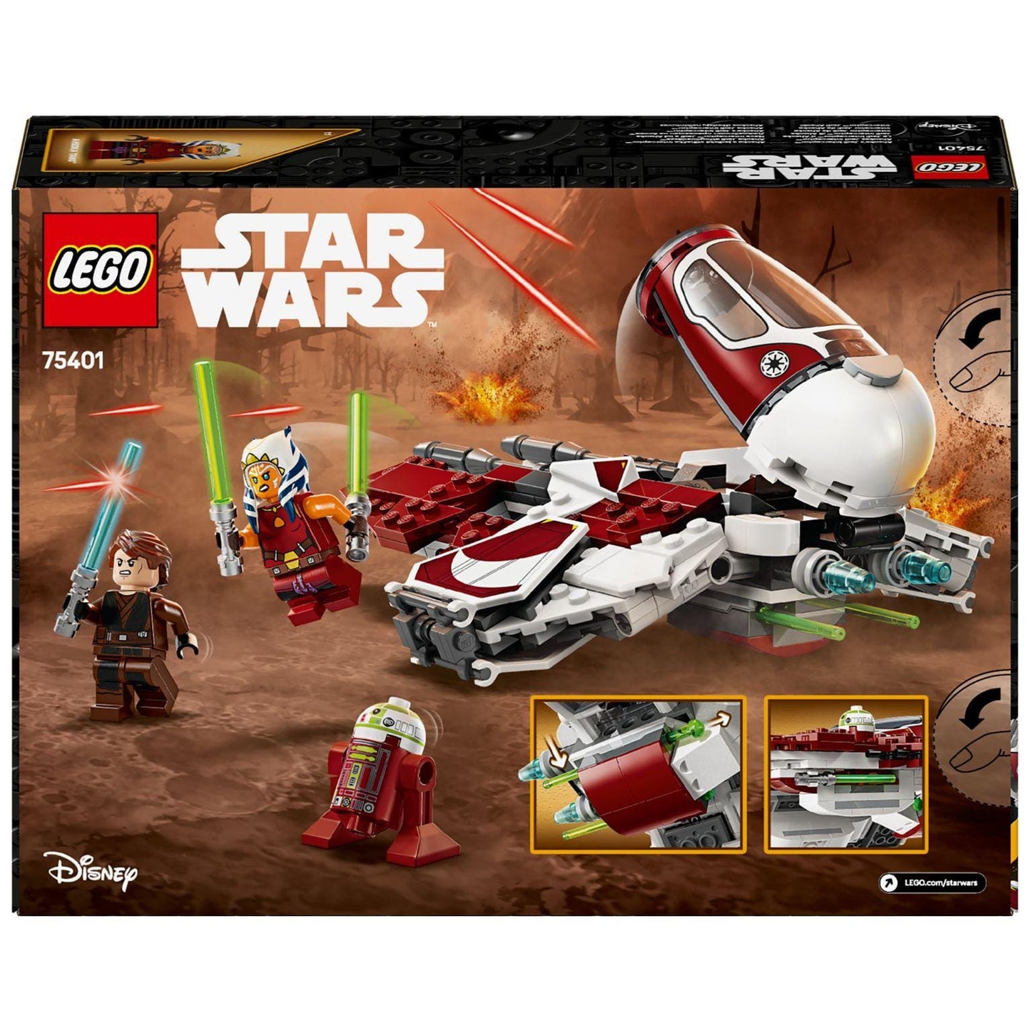 Apresentamos Lego Star Wars - Intercetor Jedi da Ahsoka com o SKU 667540125 recomendado para + 8 anos