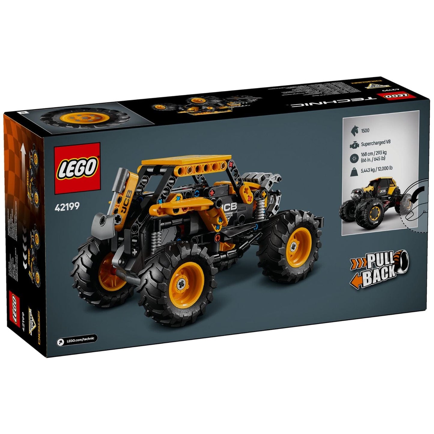 Apresentamos Lego Technic - Pull-Back Monster Jam™ DIGatron com o SKU 664219925 recomendado para + 7 anos