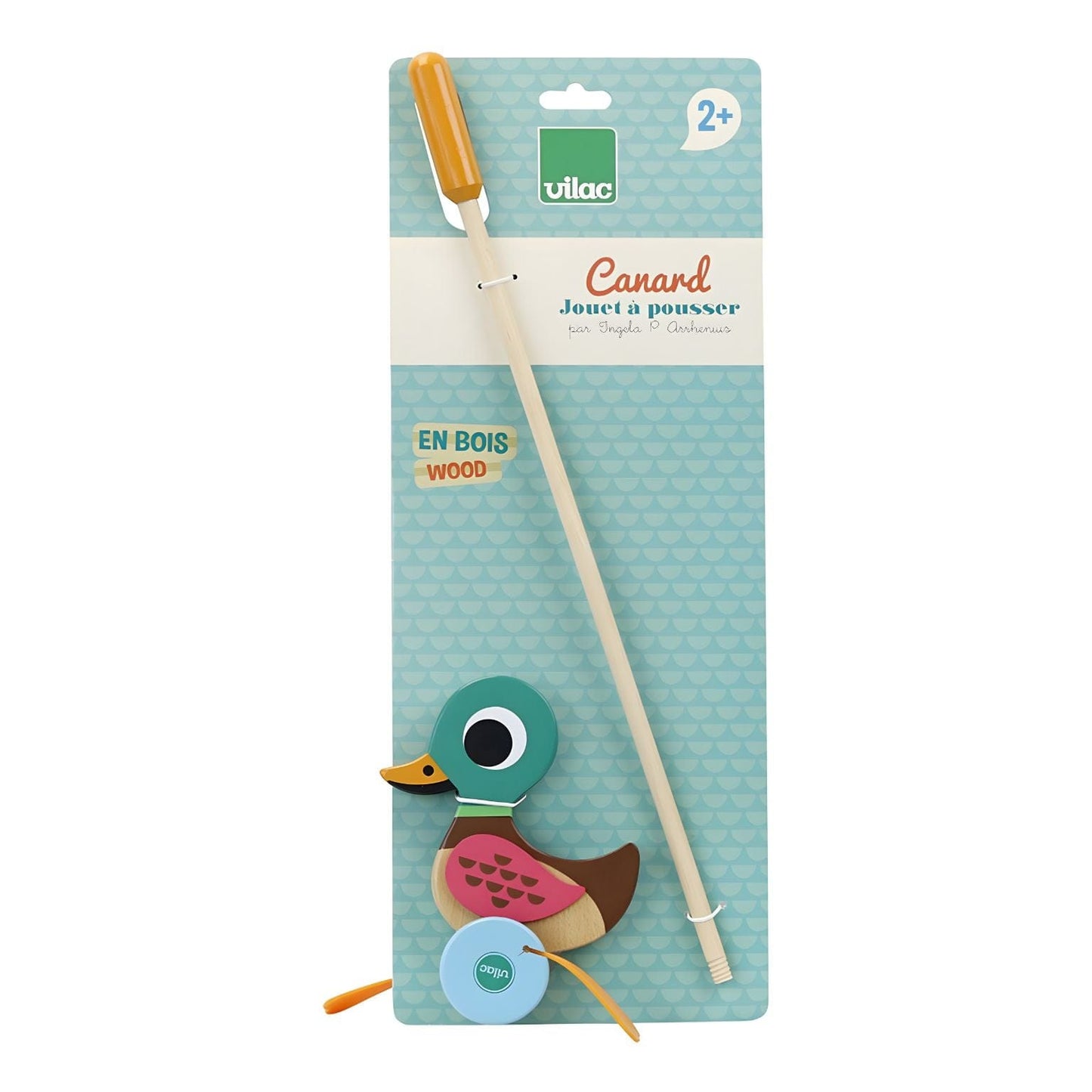 Apresentamos Pato de Empurrar com o SKU 26778524 recomendado para + 2 anos