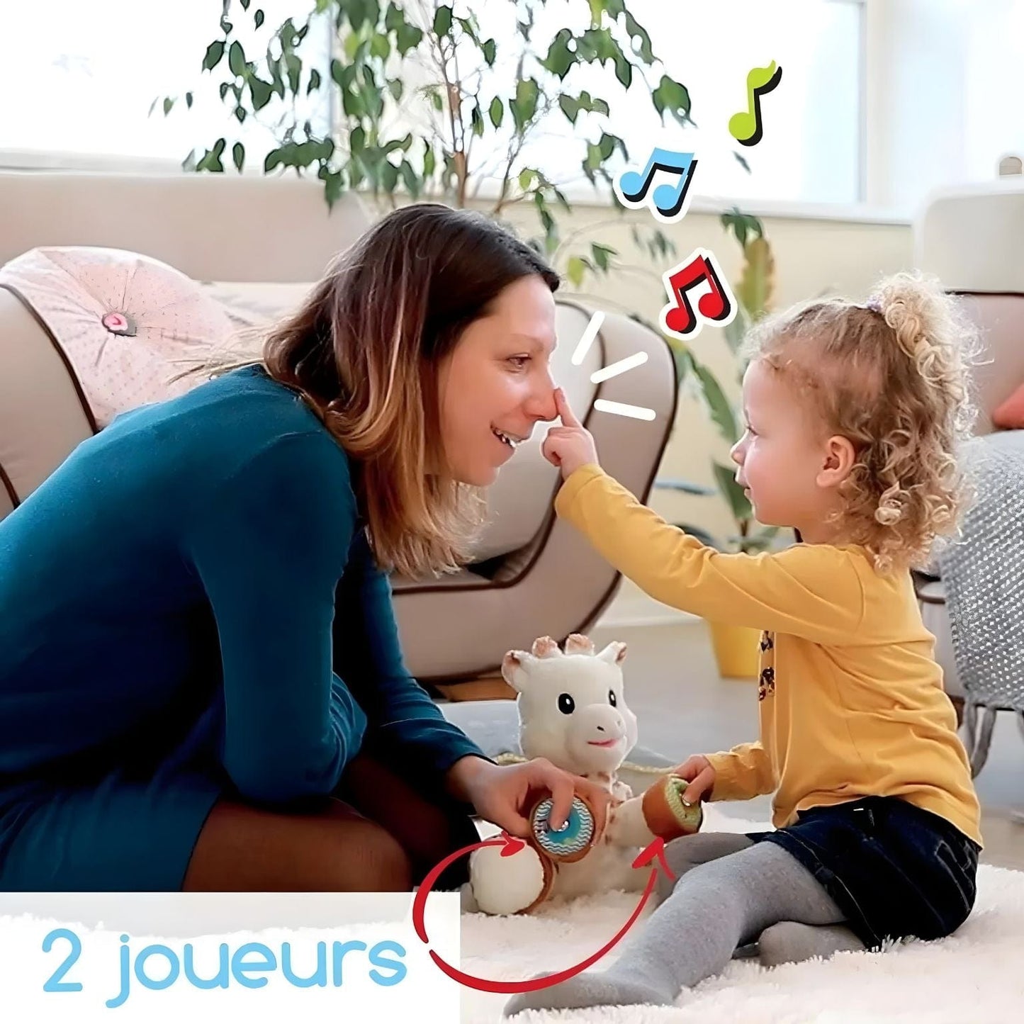 Apresentamos Peluche Girafa Sofia Touch and Play com o SKU 103080624 recomendado para + 3 meses