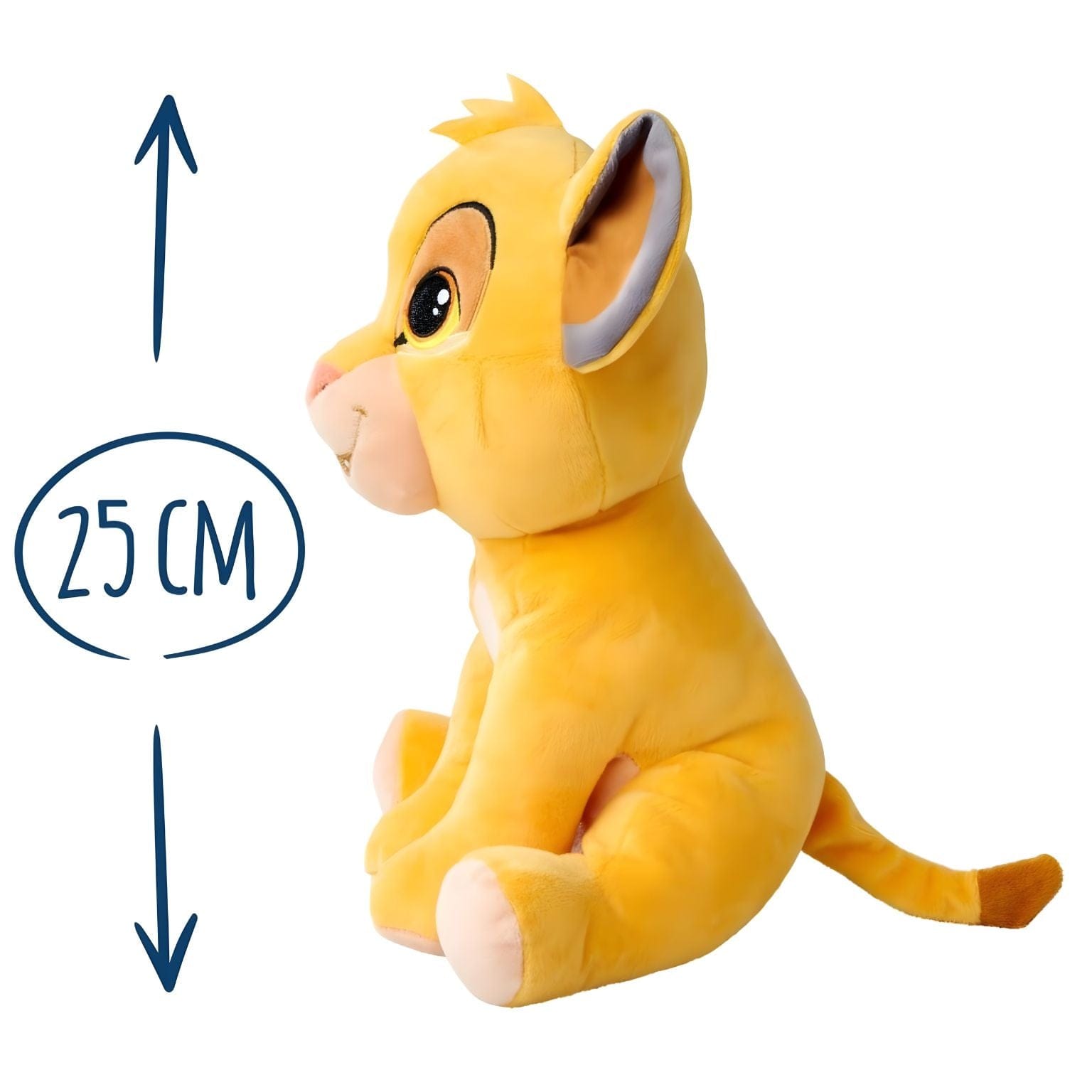 Apresentamos Peluche Simba 25 cm com o SKU 237007025 recomendado para + 0 meses