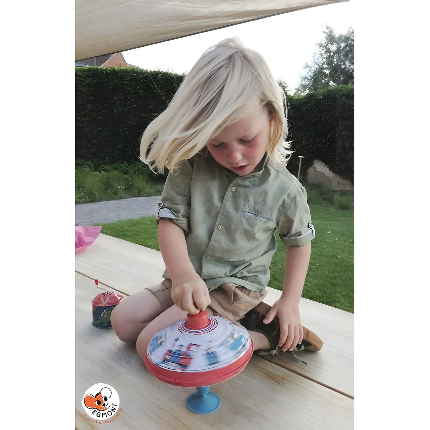 Apresentamos Pião Comboio da Egmont Toys com o SKU 725003325 recomendado para + 12 meses