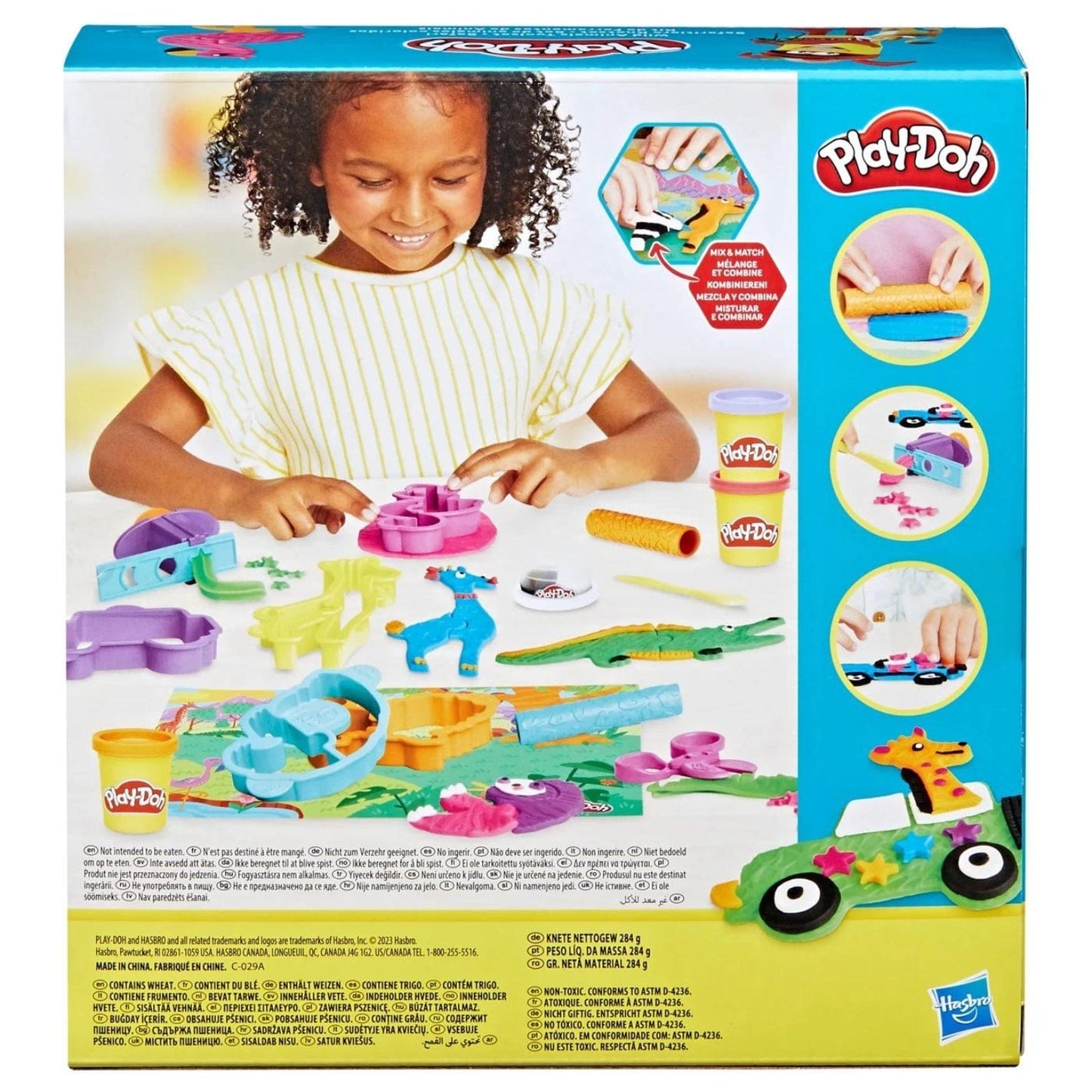 Apresentamos Play-Doh - Moldes Animais Selvagens com o SKU 90721324 recomendado para + 3 anos