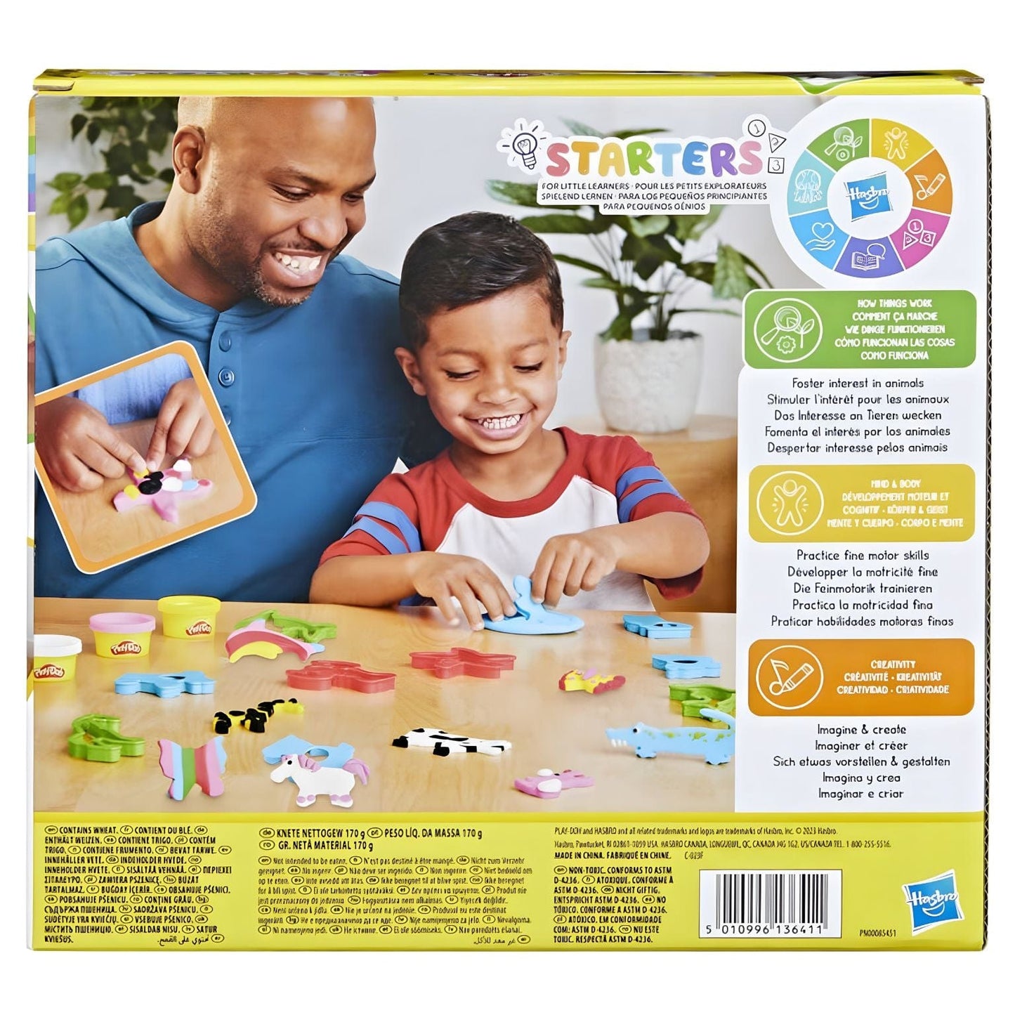Apresentamos Play-Doh Starters - Animais com o SKU 90853524 recomendado para + 3 anos