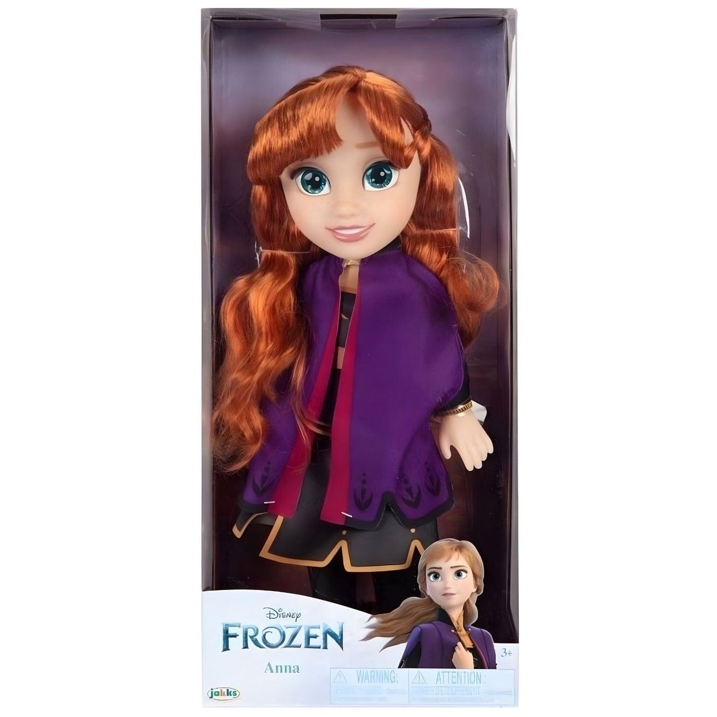 Apresentamos Princesa Disney Anna 35 cm com o SKU 772118123 recomendado para + 3 anos
