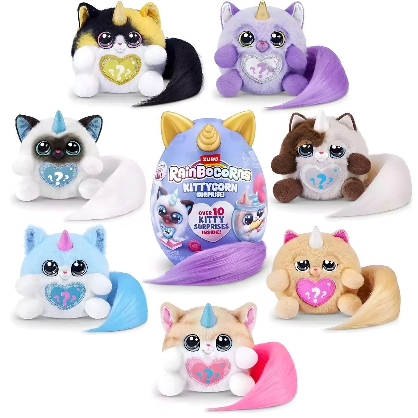Apresentamos RainboCorns Ovo Surpresa KittyCorn com o SKU 853354225 recomendado para + 3 anos