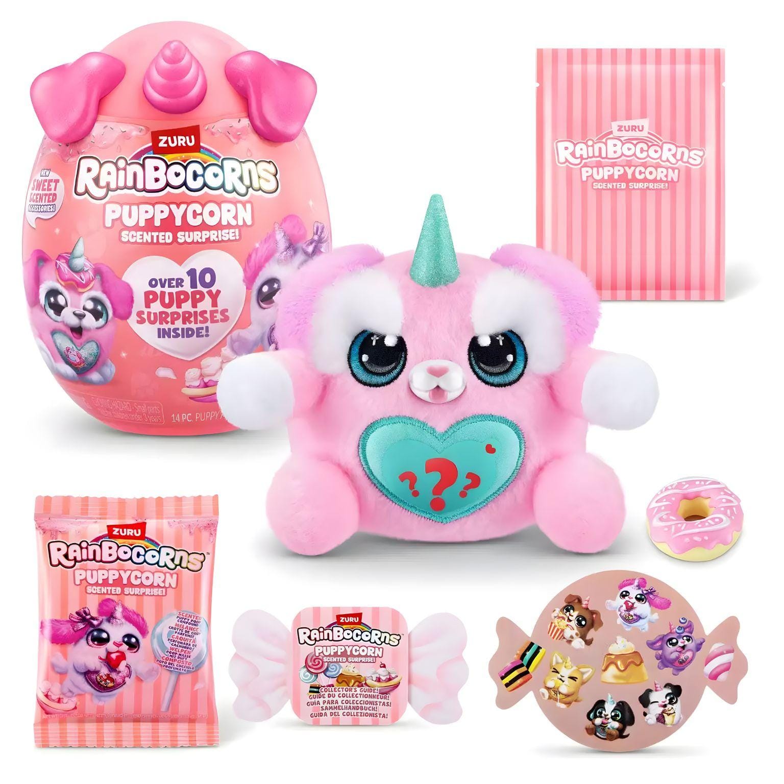 Apresentamos RainboCorns Ovo Surpresa PuppyCorn com o SKU 852982825 recomendado para + 3 anos