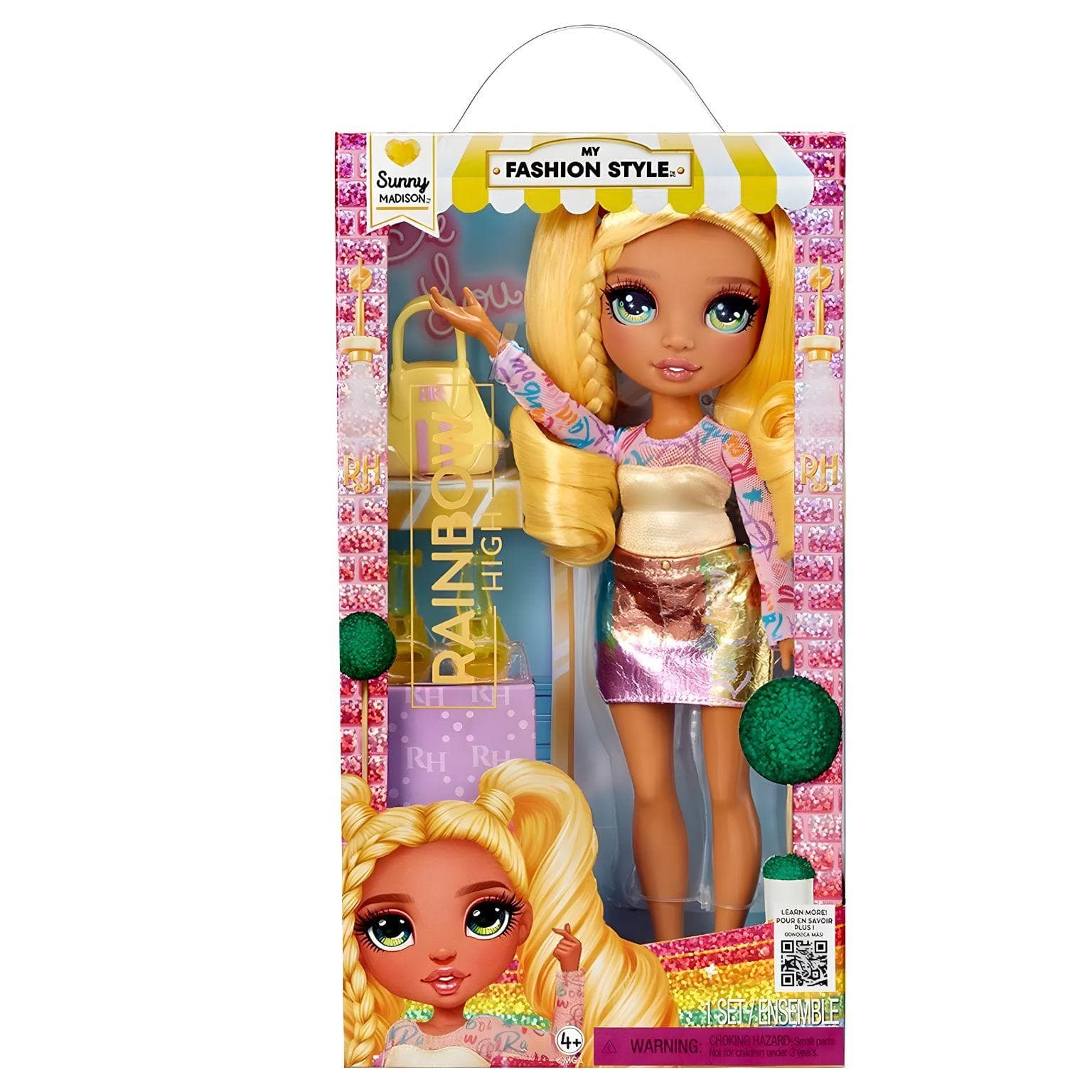 Apresentamos Rainbow High My Fashion Style -Sunny com o SKU 774757025 recomendado para + 4 anos