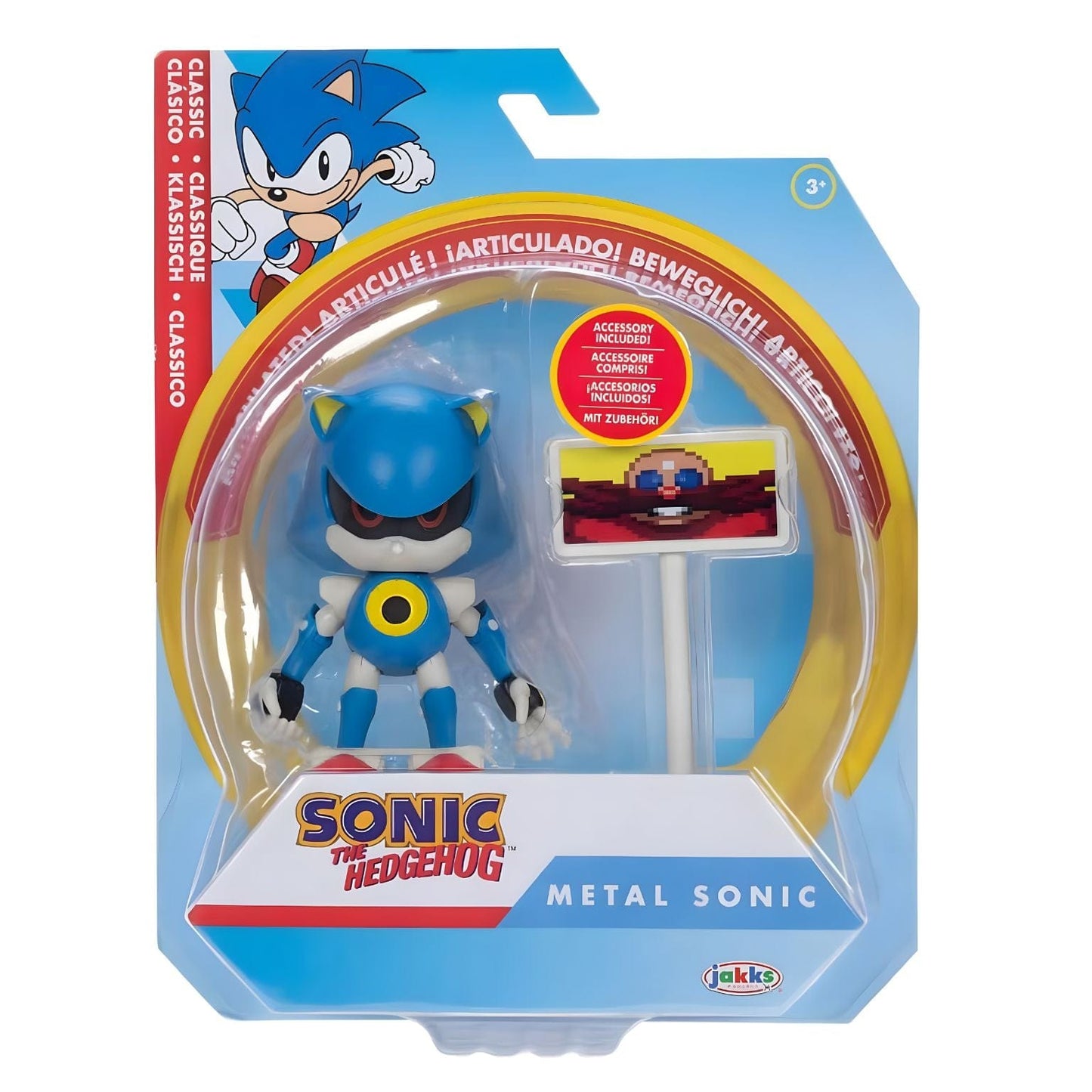 Apresentamos Sonic The Hedgehog - Metal Sonic com o SKU 234232125 recomendado para + 3 anos