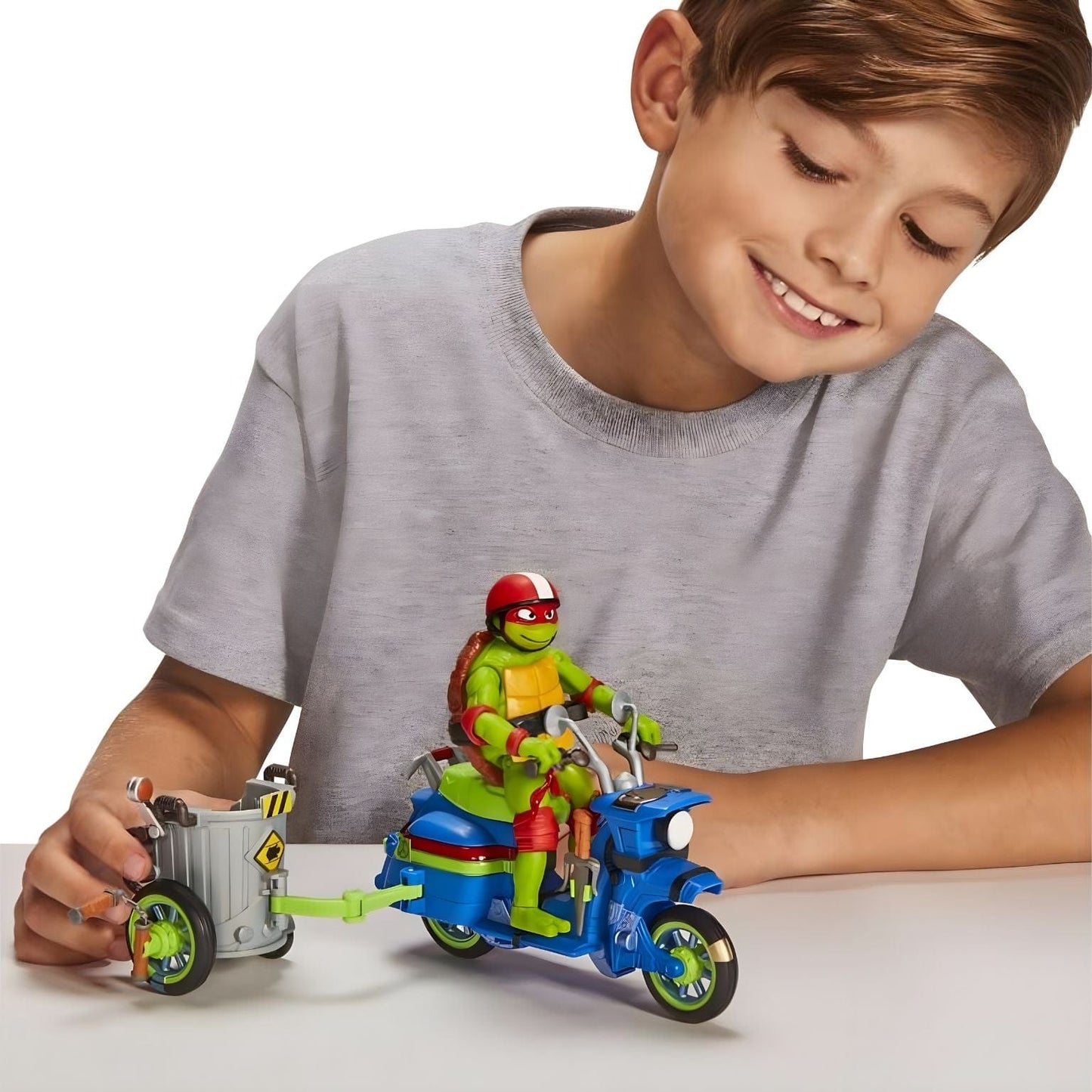 Apresentamos Tartarugas Ninja Battle Cycle com o SKU 238343225 recomendado para + 4 anos