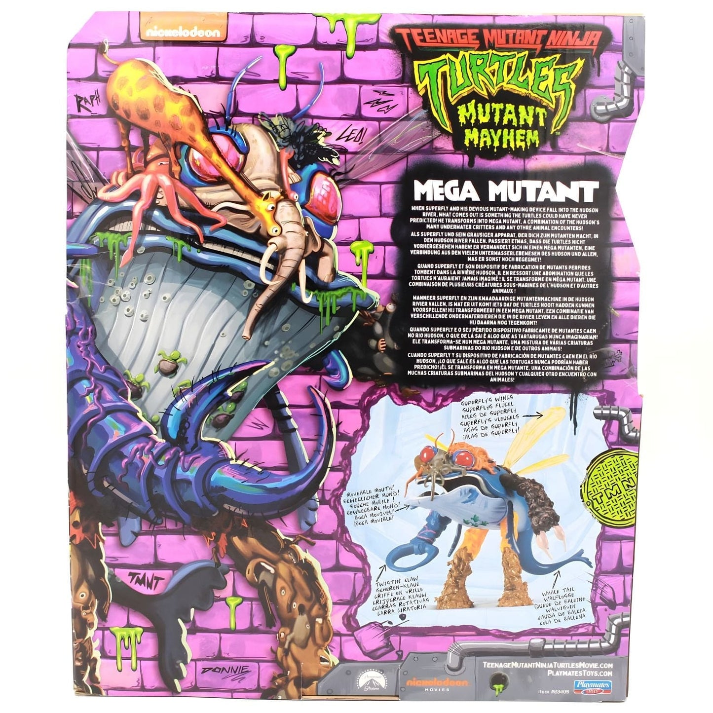 Apresentamos Tartarugas Ninja - Mega Mutante com o SKU 233877625 recomendado para + 4 anos