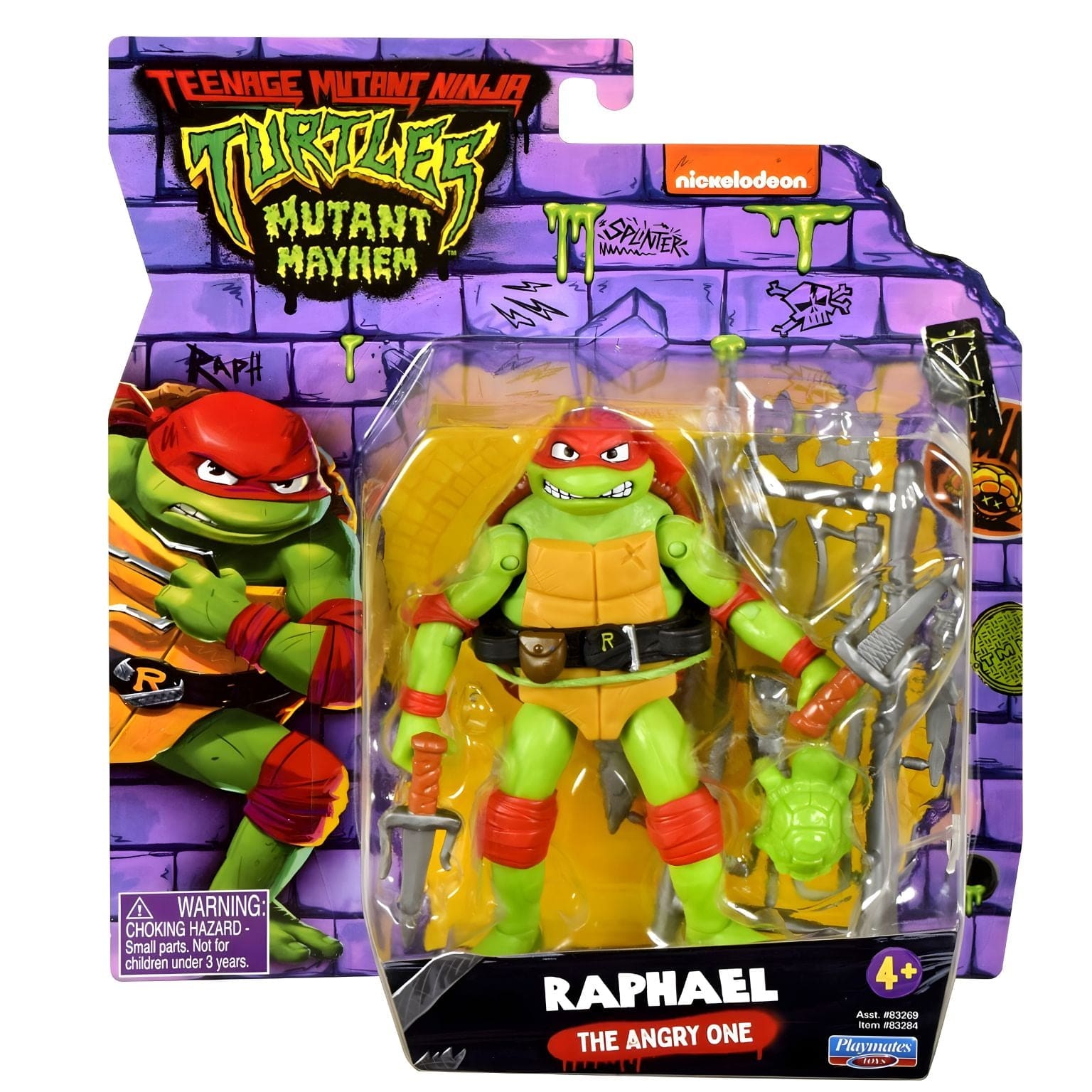 Apresentamos Tartarugas Ninja Mutant Mayhen - Raphael com o SKU 233873925 recomendado para + 4 anos