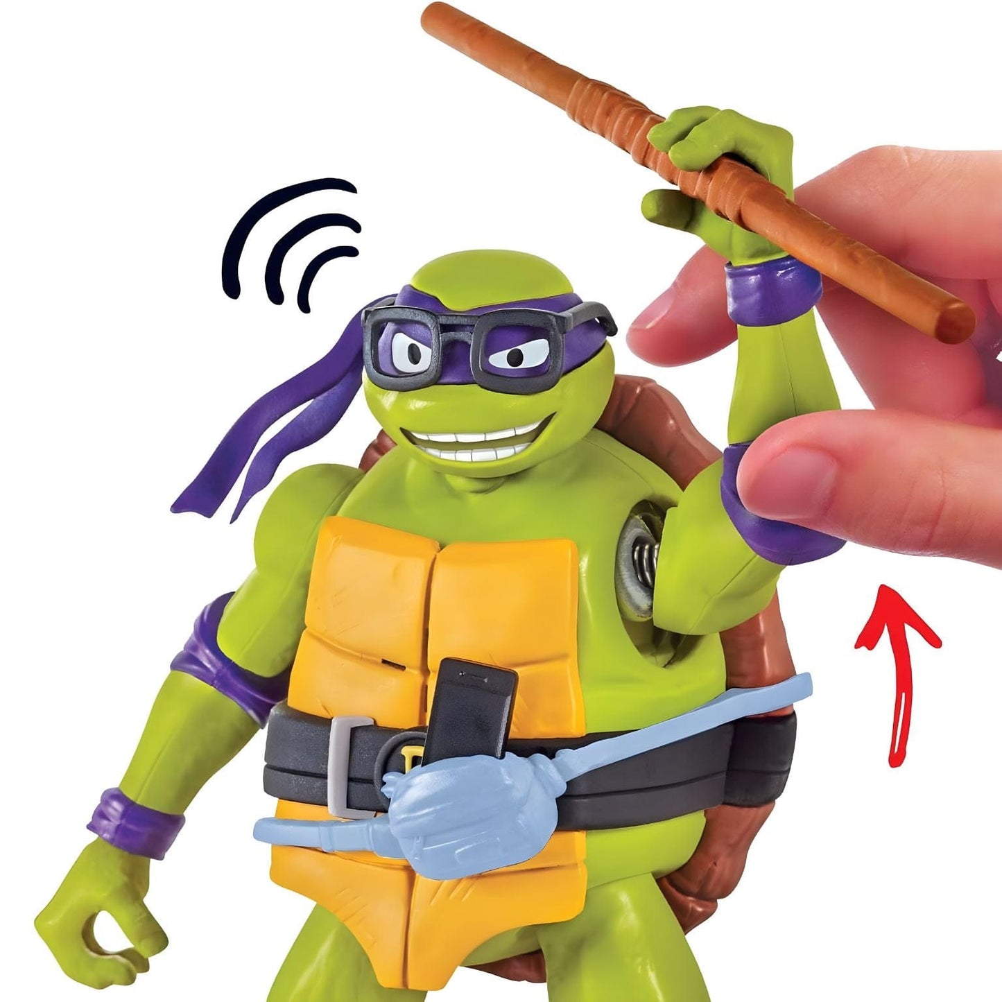 Apresentamos Tartarugas Ninja Shouts - Donatello com o SKU 233874825 recomendado para + 4 anos