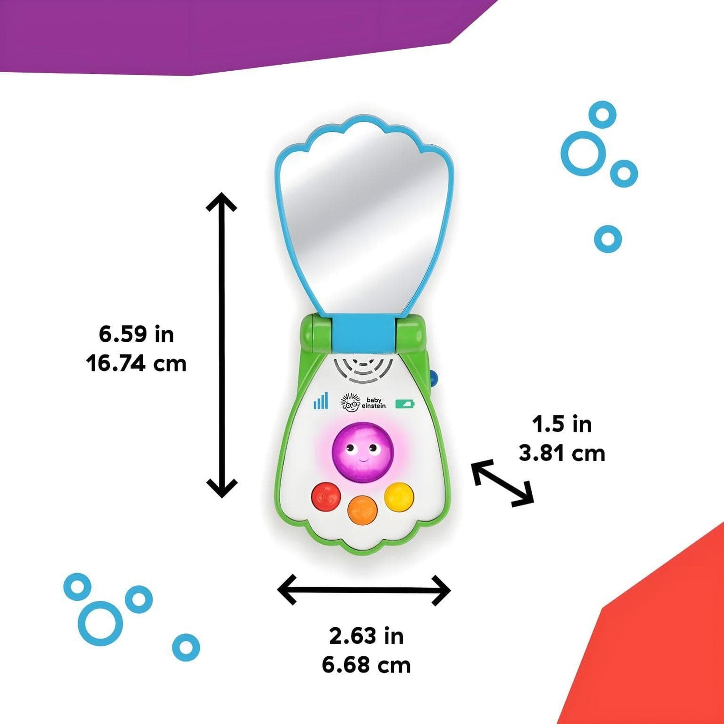 Apresentamos Telefone Musical Baby Einstein com o SKU 951314625 recomendado para + 6 meses
