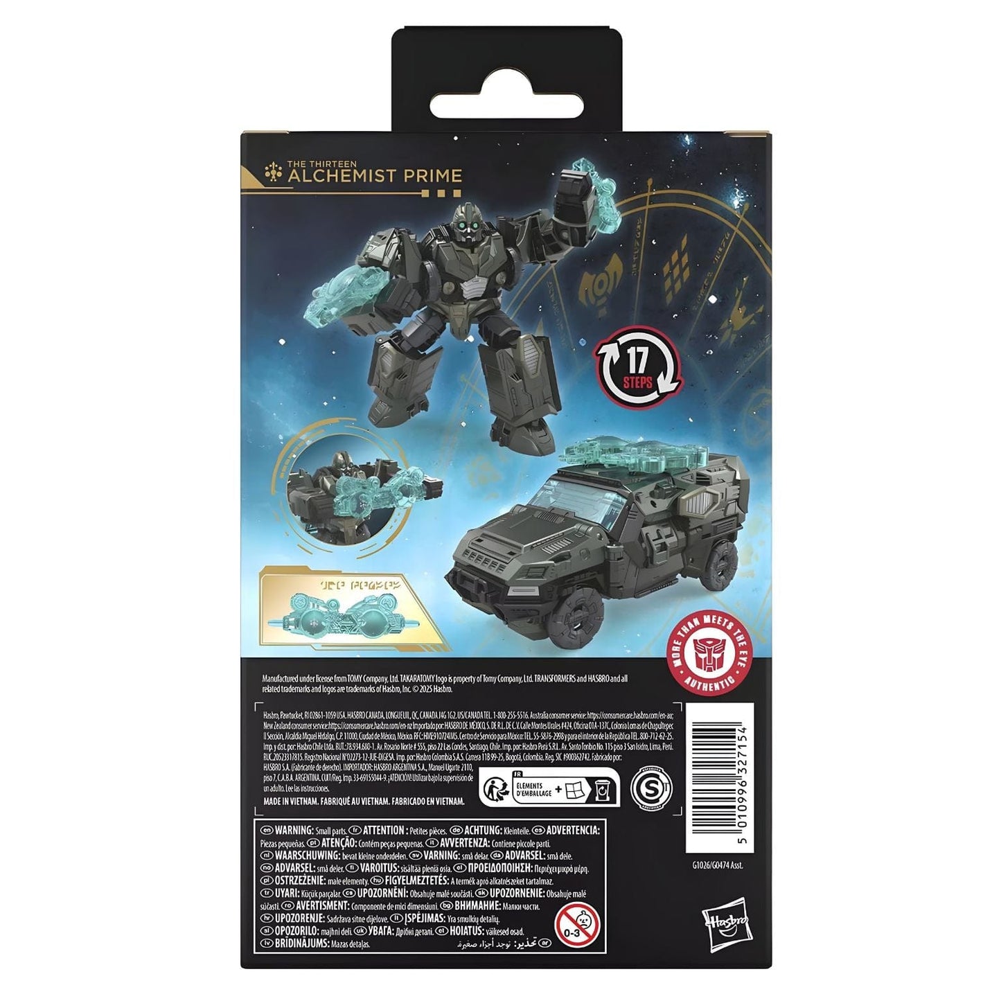 Apresentamos Transformers Age of The Primes - Alchemist Prime com o SKU 861026525 recomendado para + 8 anos