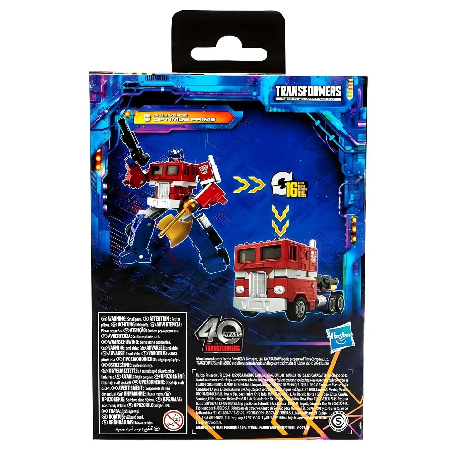 Apresentamos Transformers Age of the Primes - Devastation Optimus Prime com o SKU 86062025 recomendado para + 8 anos