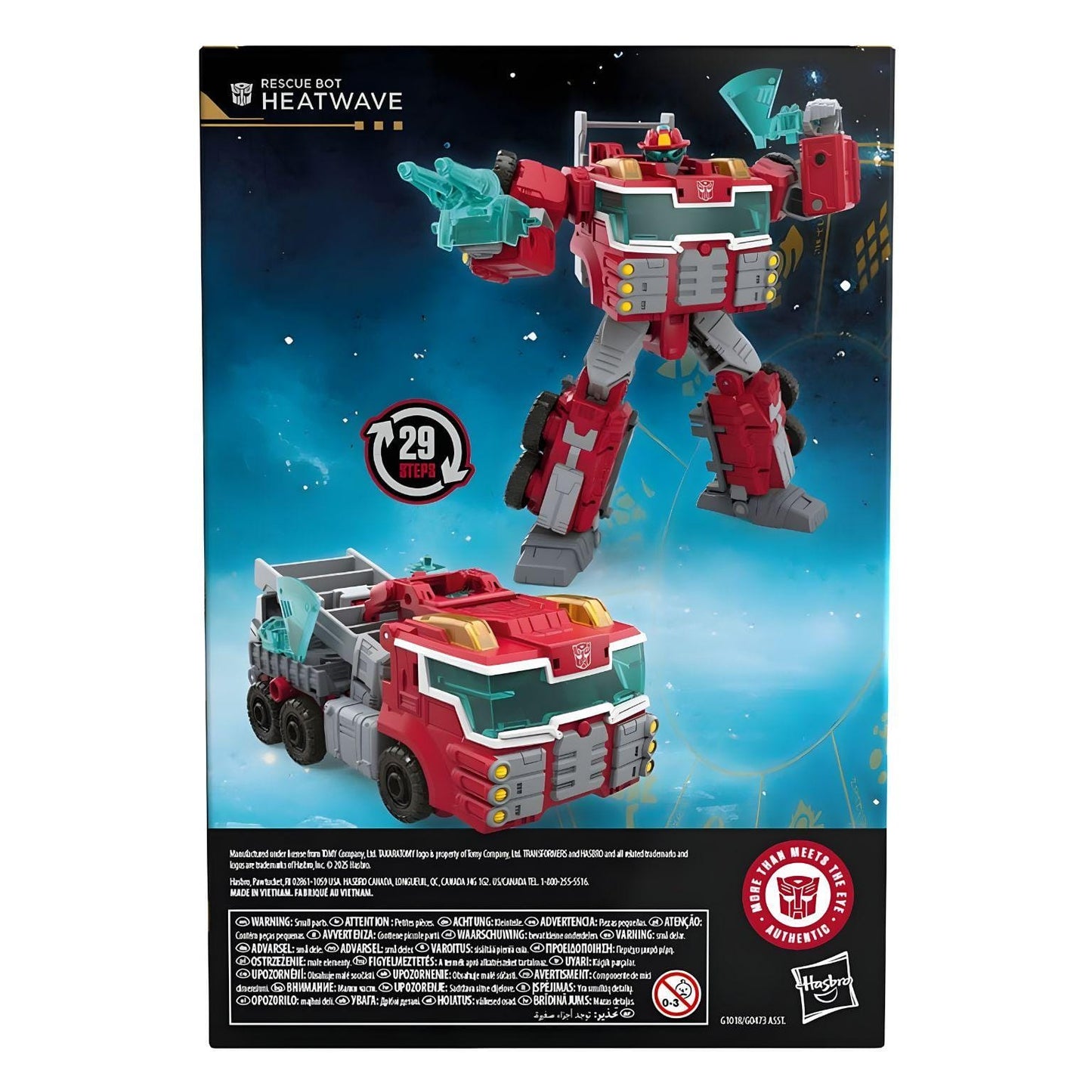 Apresentamos Transformers Age of the Primes - Rescue Bot Heatwave com o SKU 86101825 recomendado para + 8 anos