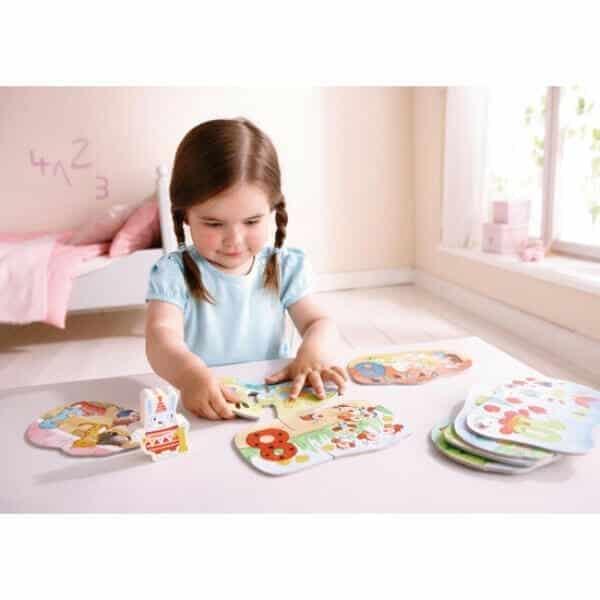 Apresentamos 10 Puzzles Iniciação - Números e Quantidades com o SKU 810746821 recomendado para + 2 anos