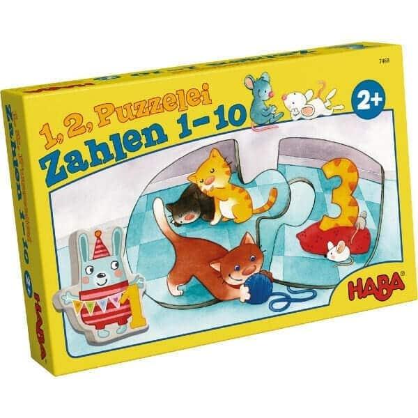 Apresentamos 10 Puzzles Iniciação - Números e Quantidades com o SKU 810746821 recomendado para + 2 anos