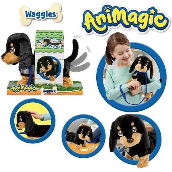 Apresentamos Animagic Waggles o Meu Cãozinho Salsicha com o SKU 849091722 recomendado para + 4 anos