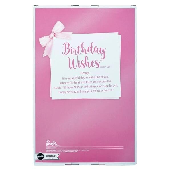Apresentamos Barbie Birthday Wishes 2023 com o SKU 20971323 recomendado para + 6 anos
