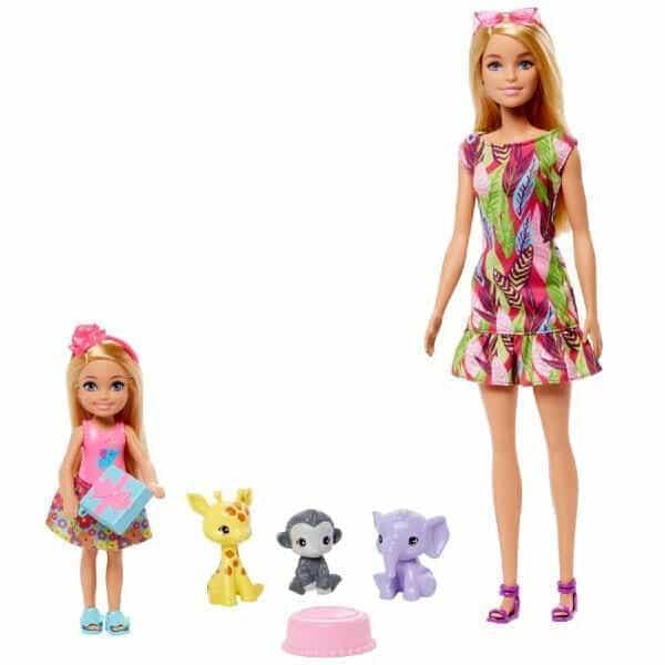 Apresentamos Barbie e Chelsea Aniversário com o SKU 851839722 recomendado para + 3 anos