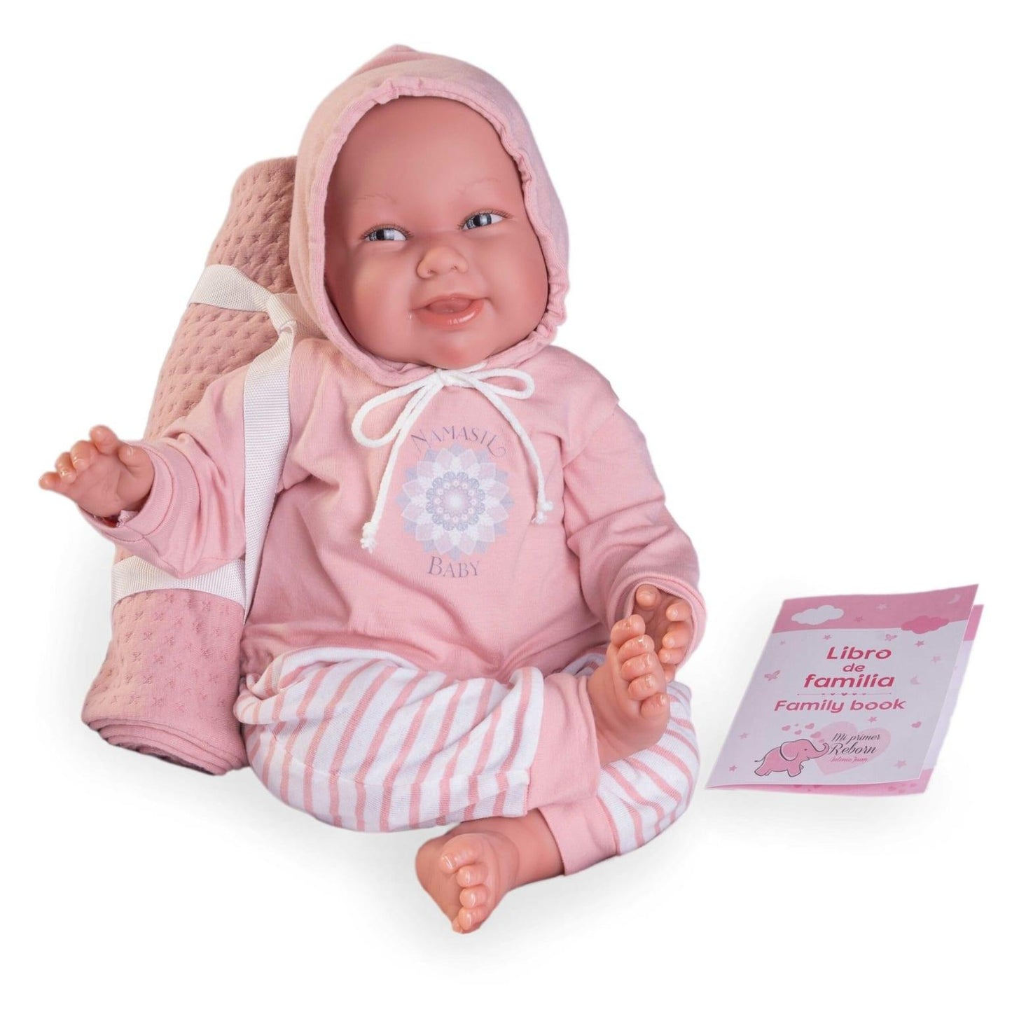 Apresentamos A minha Primeira Reborn Martina Yogui com o SKU 578138023 recomendado para + 3 anos