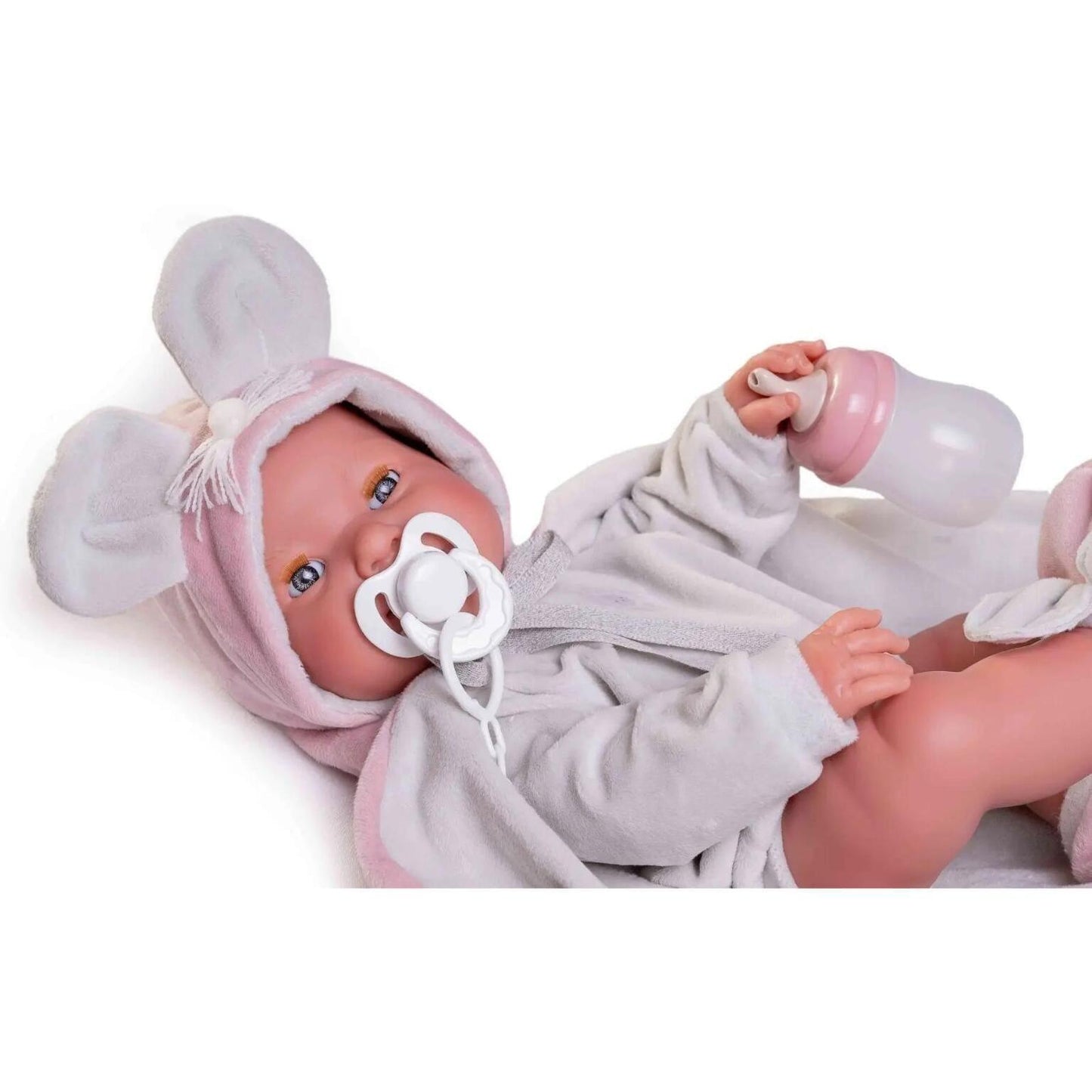 Apresentamos Boneca Recém-nascida Mia Pee 42 cm com o SKU 575039223 recomendado para + 3 anos