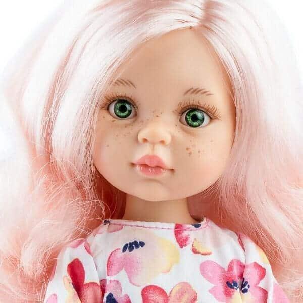 Apresentamos Boneca Rosa 32 cm com o SKU 370446822 recomendado para + 3 anos