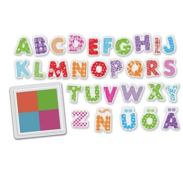 Apresentamos Carimbos Alfabeto com o SKU 711087623 recomendado para + 4 anos