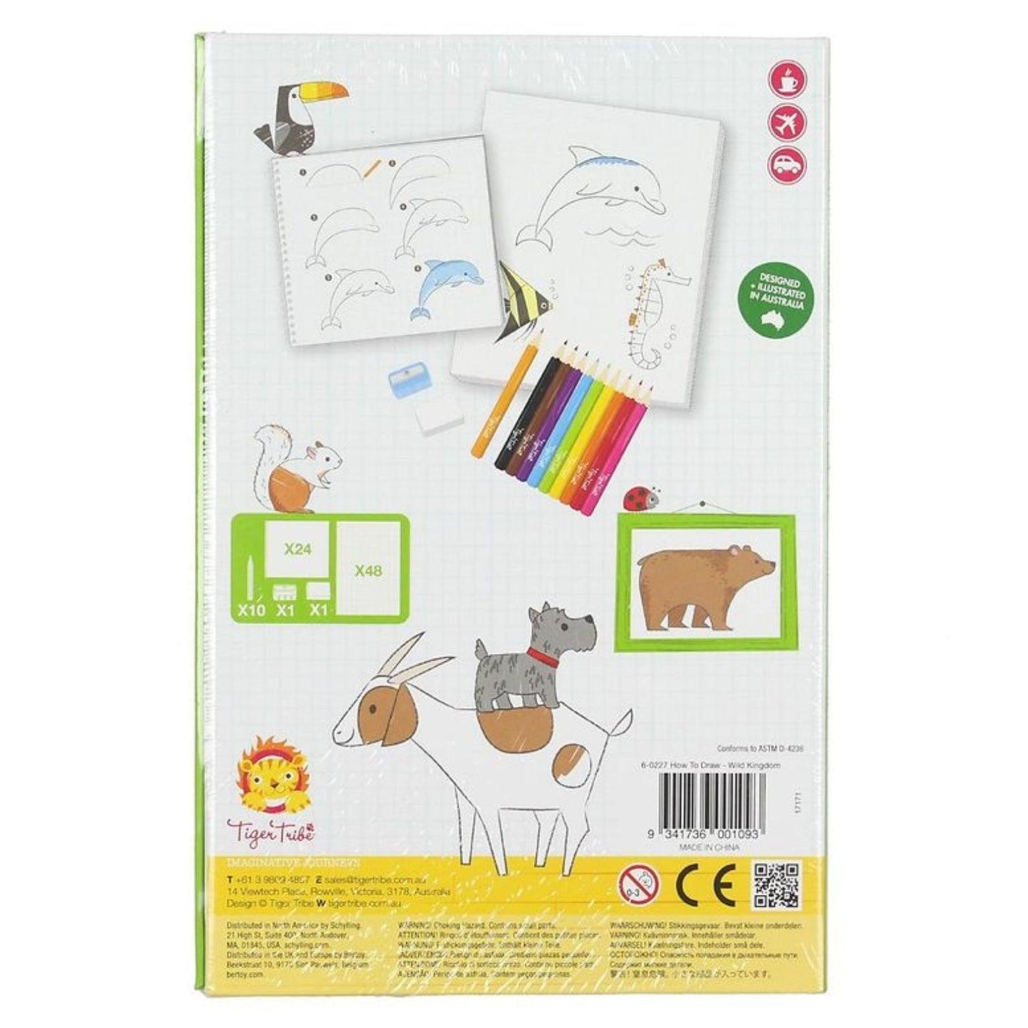 Apresentamos Como desenhar o Reino Selvagem com o SKU 836022721 recomendado para + 5 anos