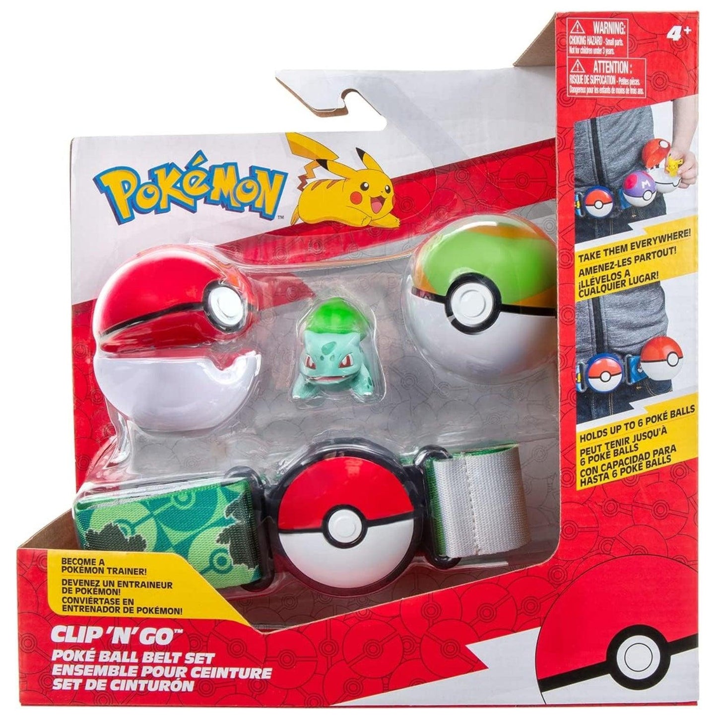 Apresentamos Cinto de Treinador Pokémon - Bulbasaur com o SKU 23316024 recomendado para + 4 anos