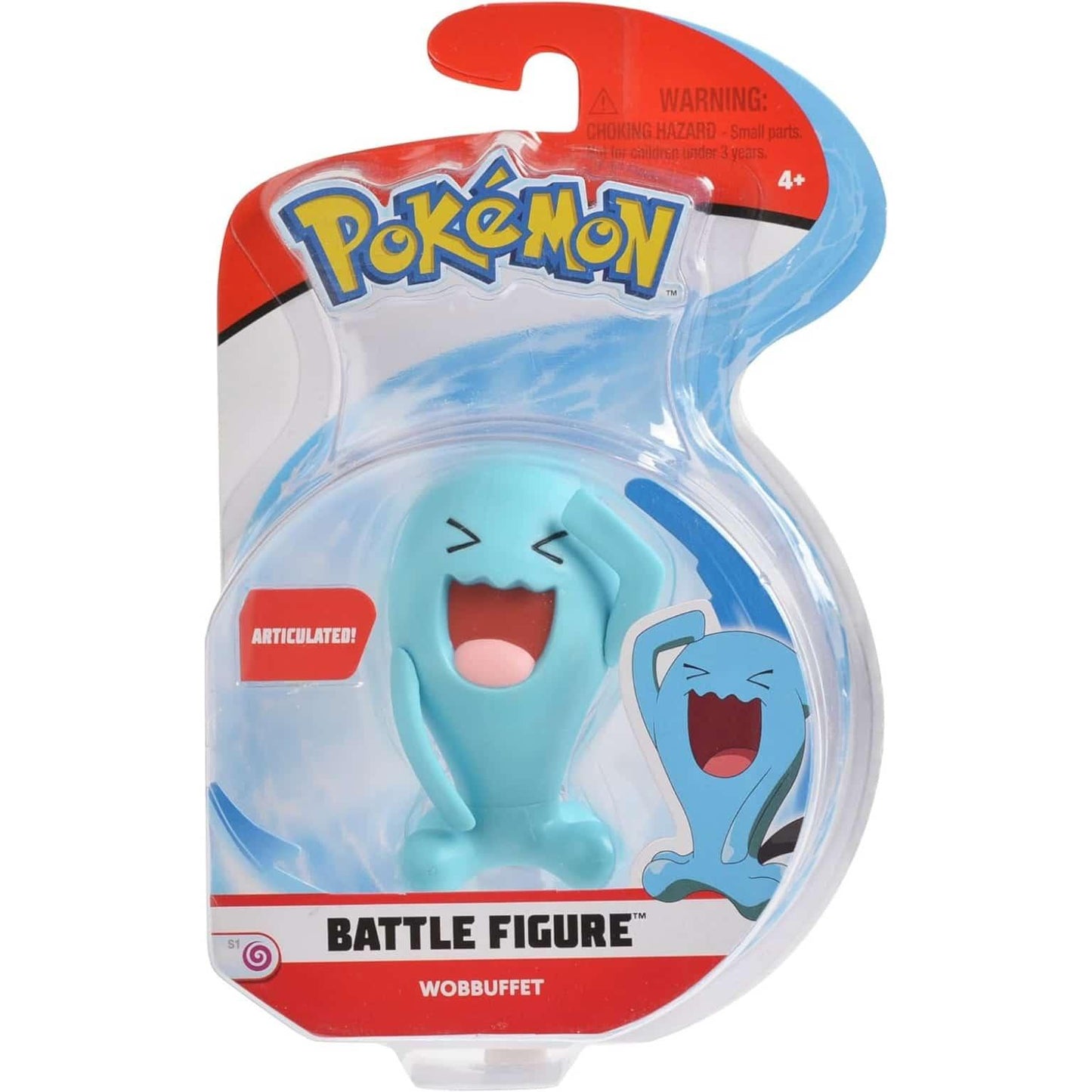 Apresentamos Figura Pokémon - Wobbuffet com o SKU 239500523 recomendado para + 4 anos
