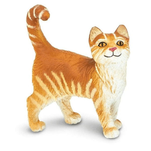 Apresentamos Figura de borracha - Gato Tigrado com o SKU 433552923 recomendado para + 3 anos
