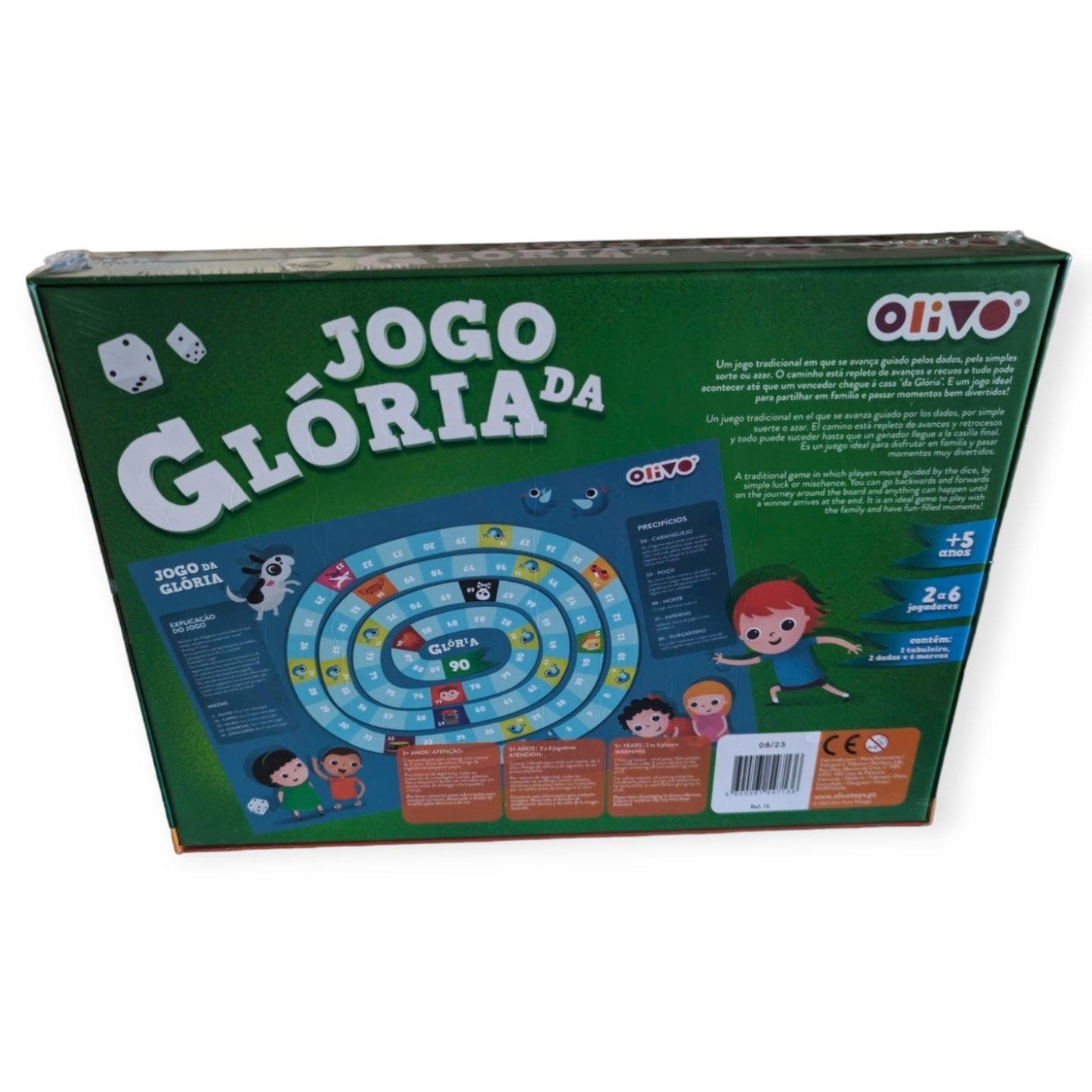 Apresentamos Jogo da Glória com o SKU 554713624 recomendado para + 5 anos