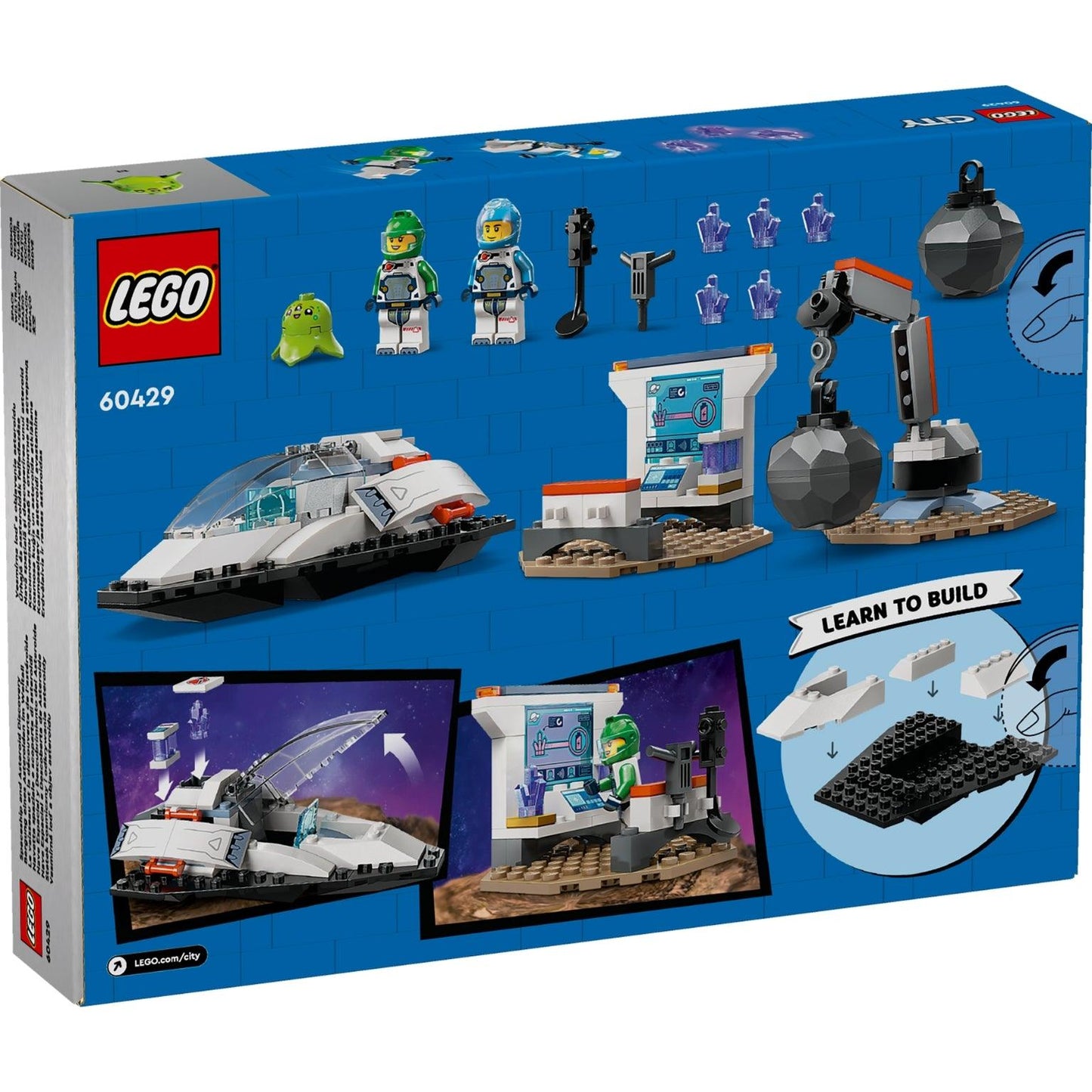 Apresentamos Lego City Nave Espacial e Descoberta de Asteroide com o SKU 666042925 recomendado para + 4 anos