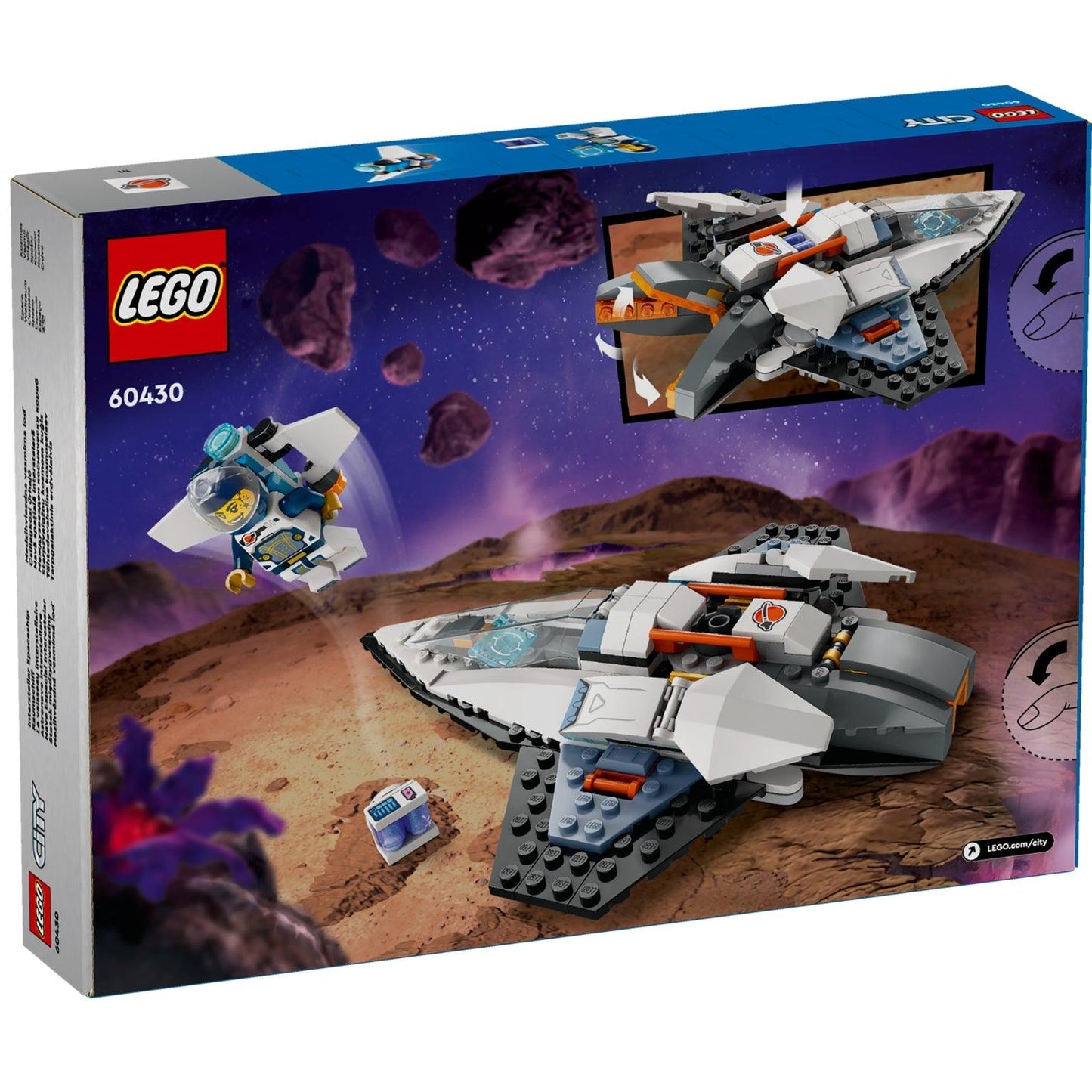 Apresentamos Lego City Nave Espacial Interestelar com o SKU 666043025 recomendado para + 6 anos