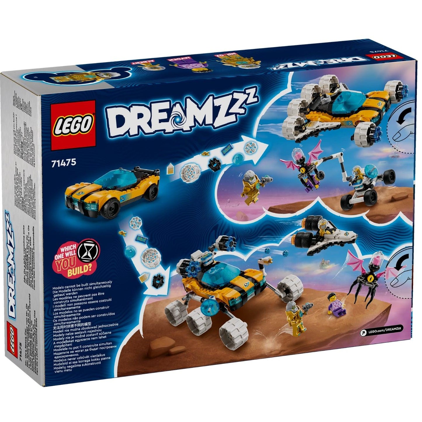 Apresentamos Lego Dreamzzz Carro Espacial do Stor Oz com o SKU 667147524 recomendado para + 8 anos