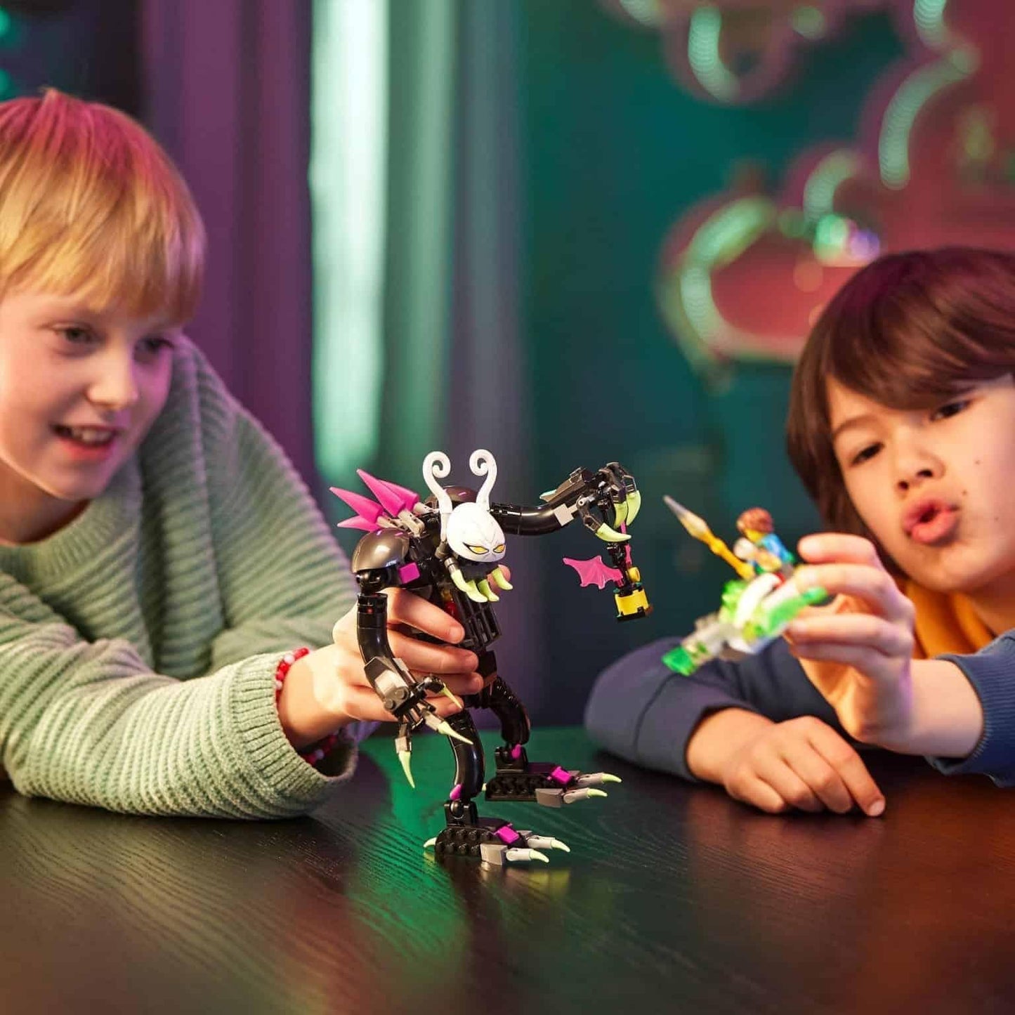 Apresentamos Lego Dreamzzz - Guardião Sombrio, O Monstro da Jaula com o SKU 667145523 recomendado para + 7 anos