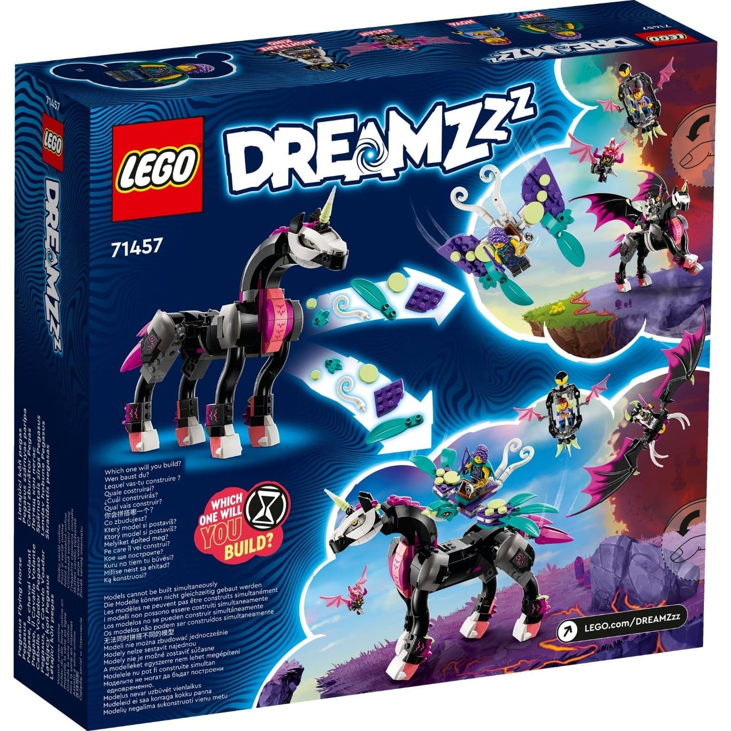 Apresentamos Lego Dreamzzz - Pégaso, o Cavalo Voador com o SKU 667145723 recomendado para + 8 anos