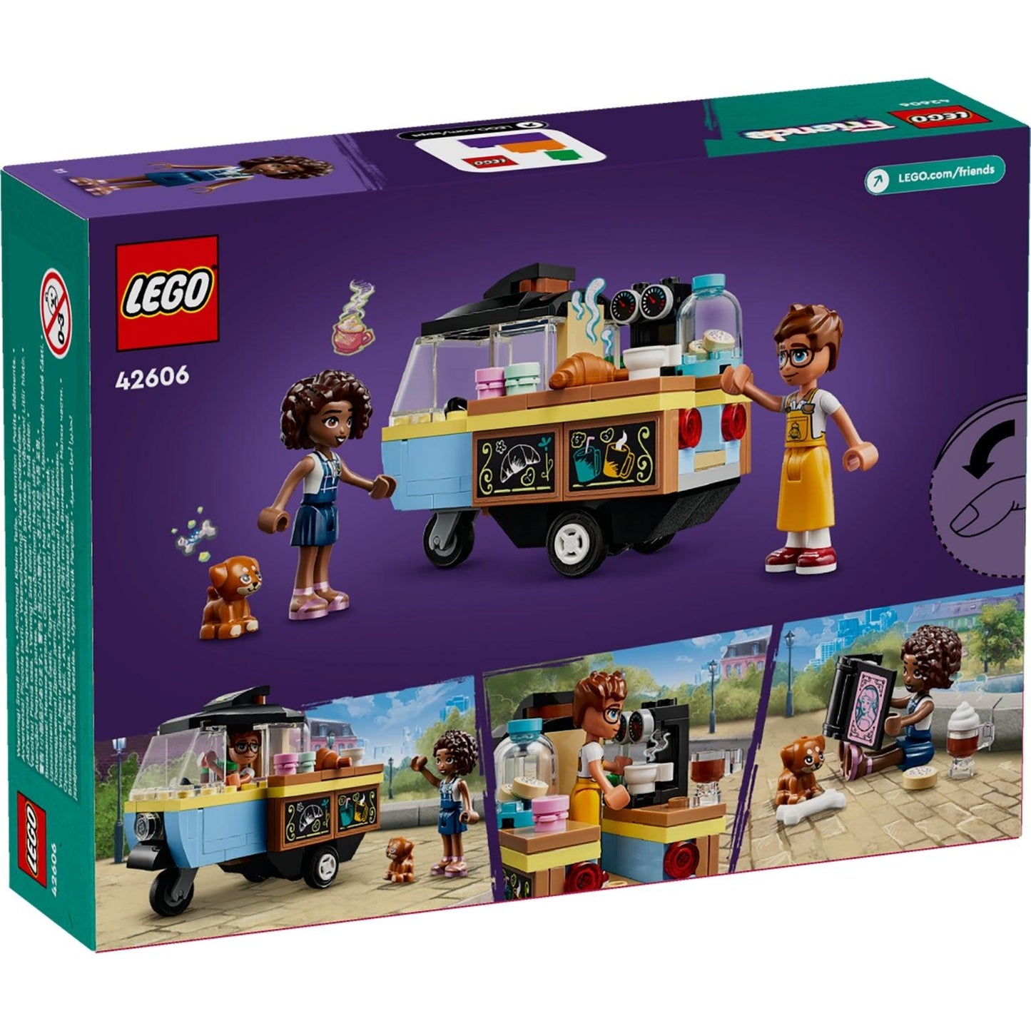 Apresentamos Lego Friends Carrinho Móvel de Pastelaria com o SKU 664260624 recomendado para + 6 anos