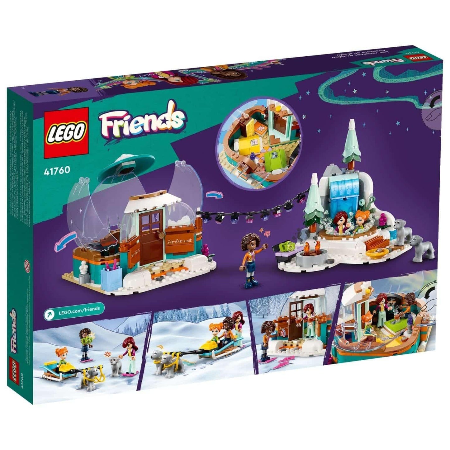 Apresentamos Lego Friends - Aventura de Férias no Iglu com o SKU 664176023 recomendado para + 8 anos