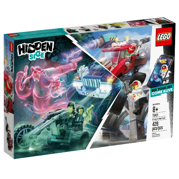 Apresentamos Lego Hidden Side - O Camião de Acrobacias de El Fuego - com o SKU 667042119 recomendado para + 8 anos